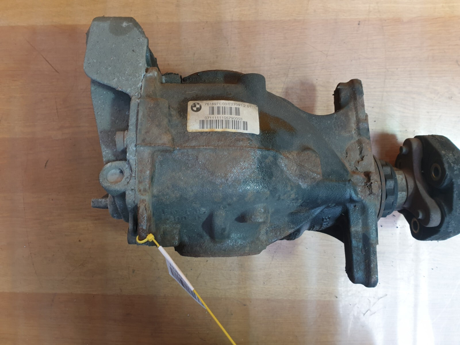 ✅2012 BMW 1 SERIES F20 1.6P 2.81 RATIO MANUAL REAR DIFFERENTIAL 7616971 WARRANTY - Image 2