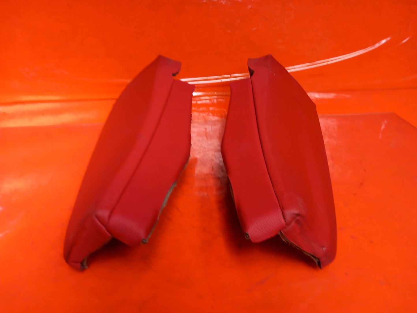 BMW F33 420D 2.0 Diesel 2015 Rear Seat Lateral Panels Leather Red 7328460 A367 - Image 3