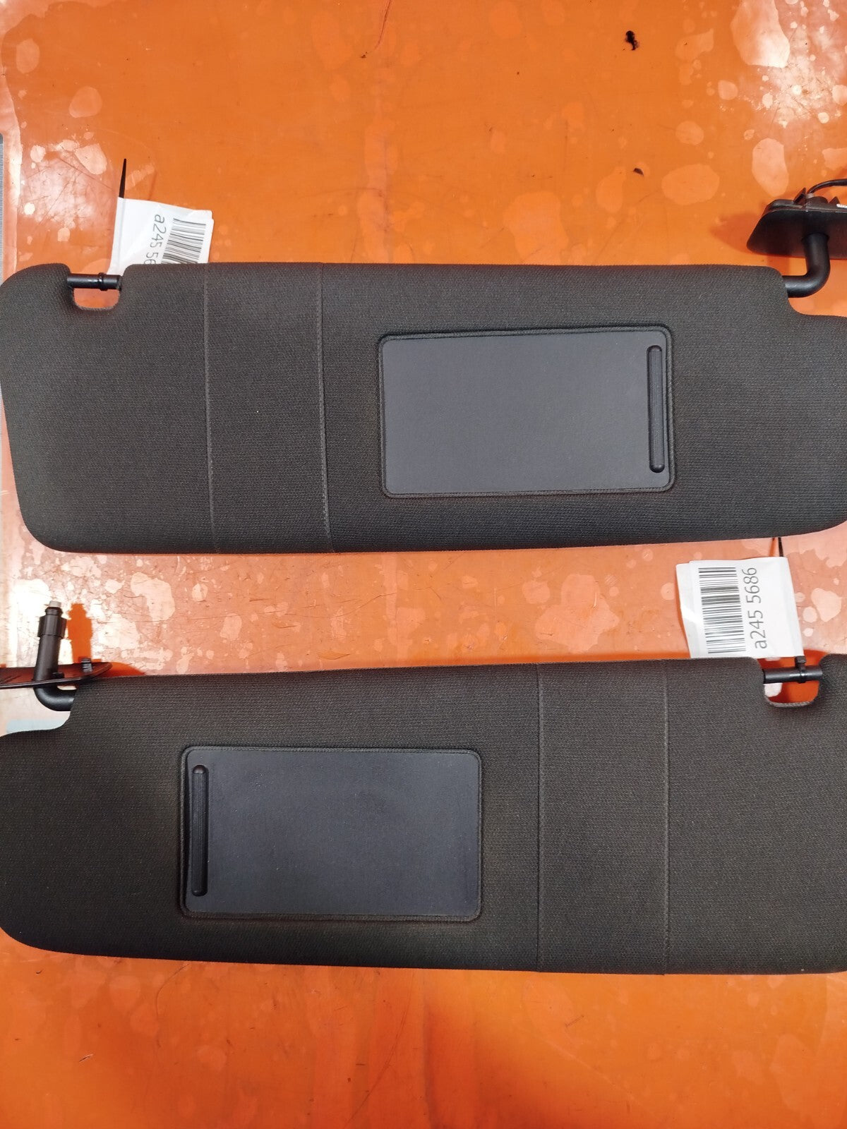 ✅AUDI Q7 S LINE QUATTRO 3.0 DIESEL 2009 SUN VISORS PAIR BLACK Warranty A245 - Image 3