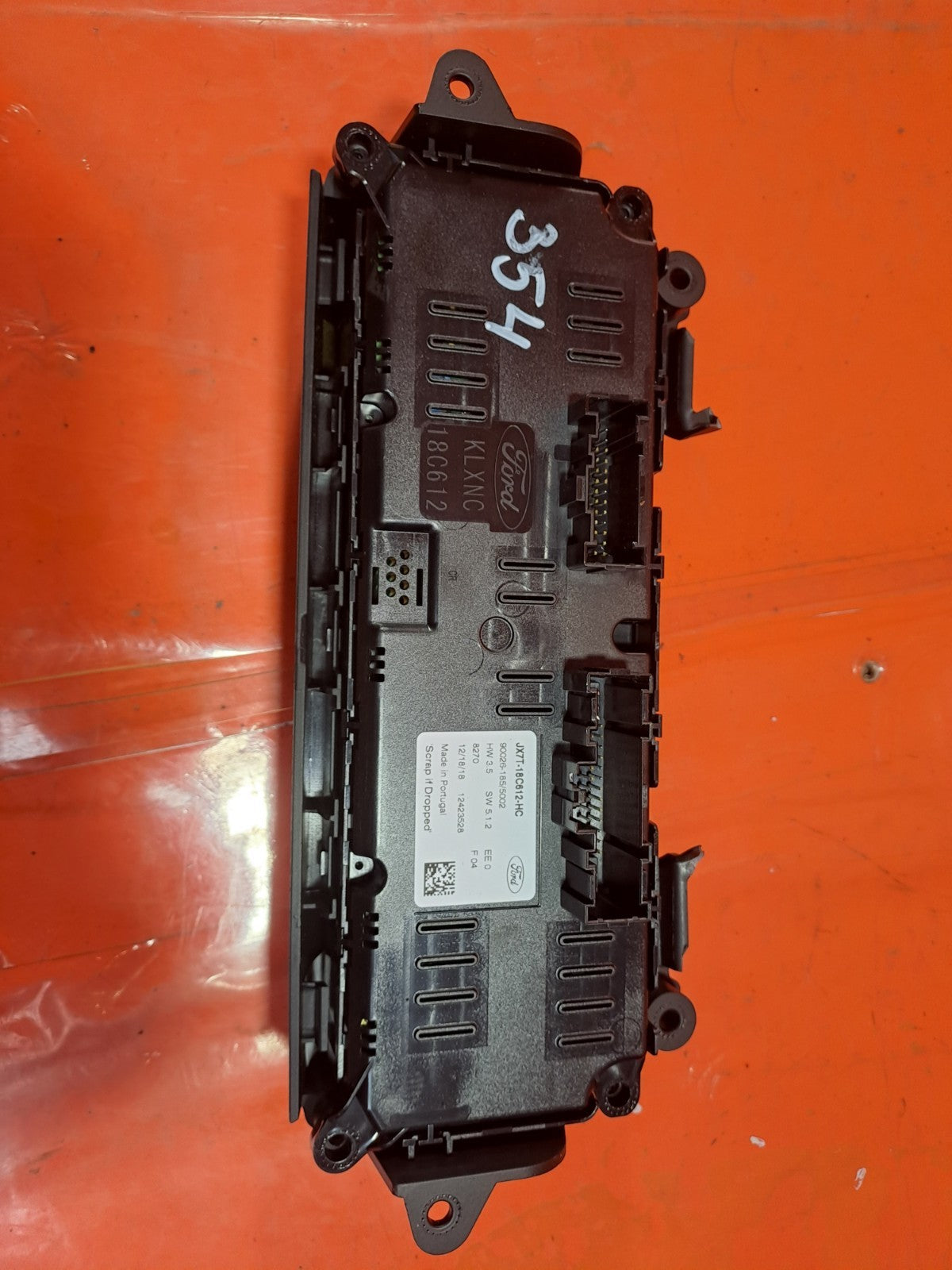 ✅2019 Ford Focus MK4 ST-Line Heat AC Controller JX7T-18C612-HC + Warranty A354 - Image 8
