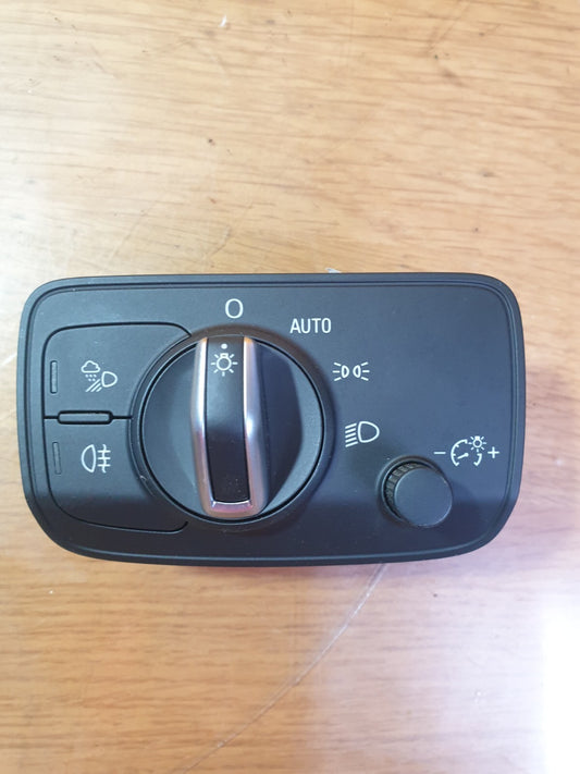 2015 AUDI A3 E-TRON 1.4P HEADLIGHT CONTROL SWITCH 8V0941531AA + WARRANTY A204 - Image 1