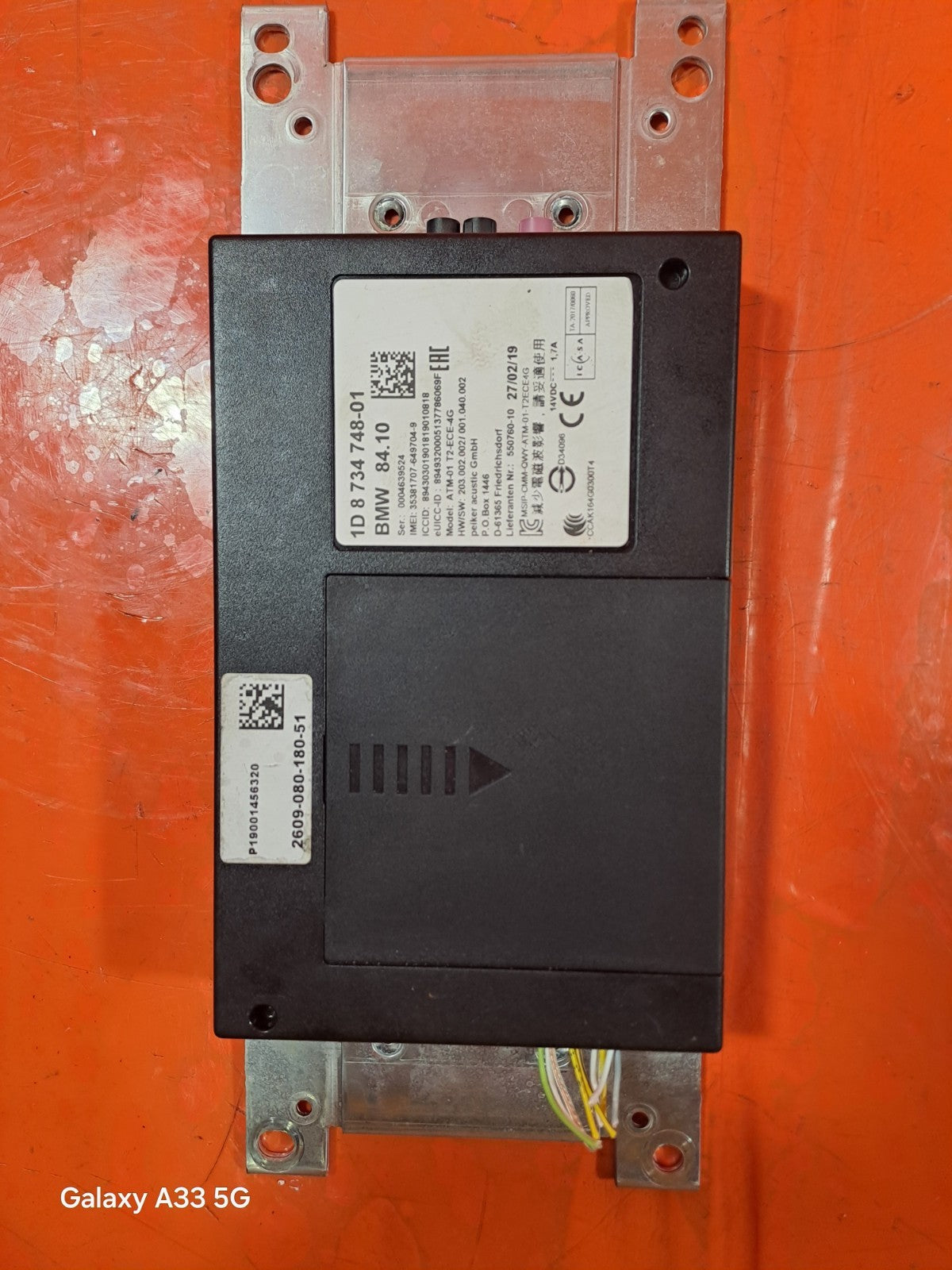✅BMW F23 218D 2.0 DIESEL 2019 TELEMATICS CONTROL MODULE ECU 8734748 Warranty - Image 7