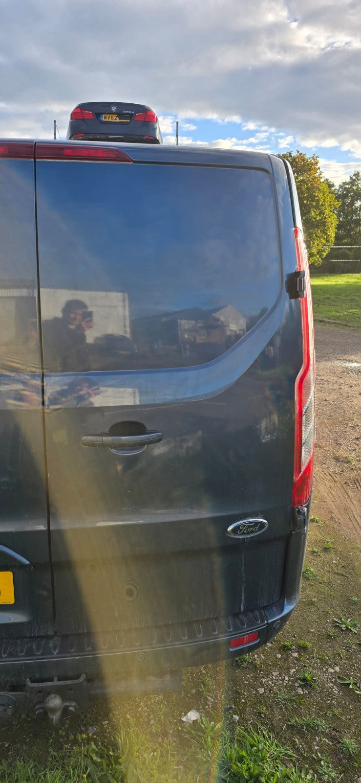 Ford Transit Custom 2.0 Diesel 2021 Rear Right Door Blue Warranty A420 - Image 3