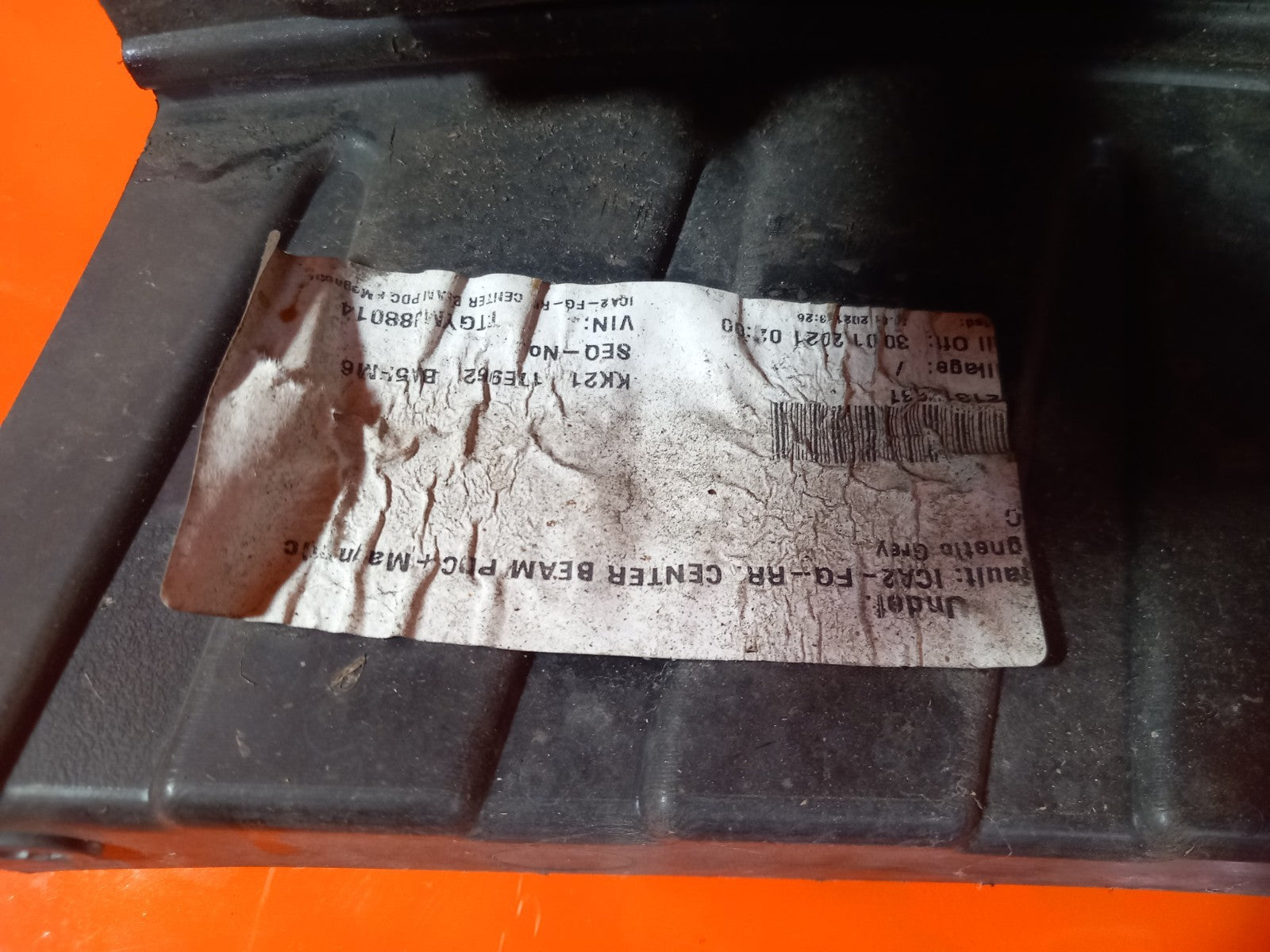 2021 Ford Transit Custom Rear Bumper Magnetic Warranty A372 - Image 11