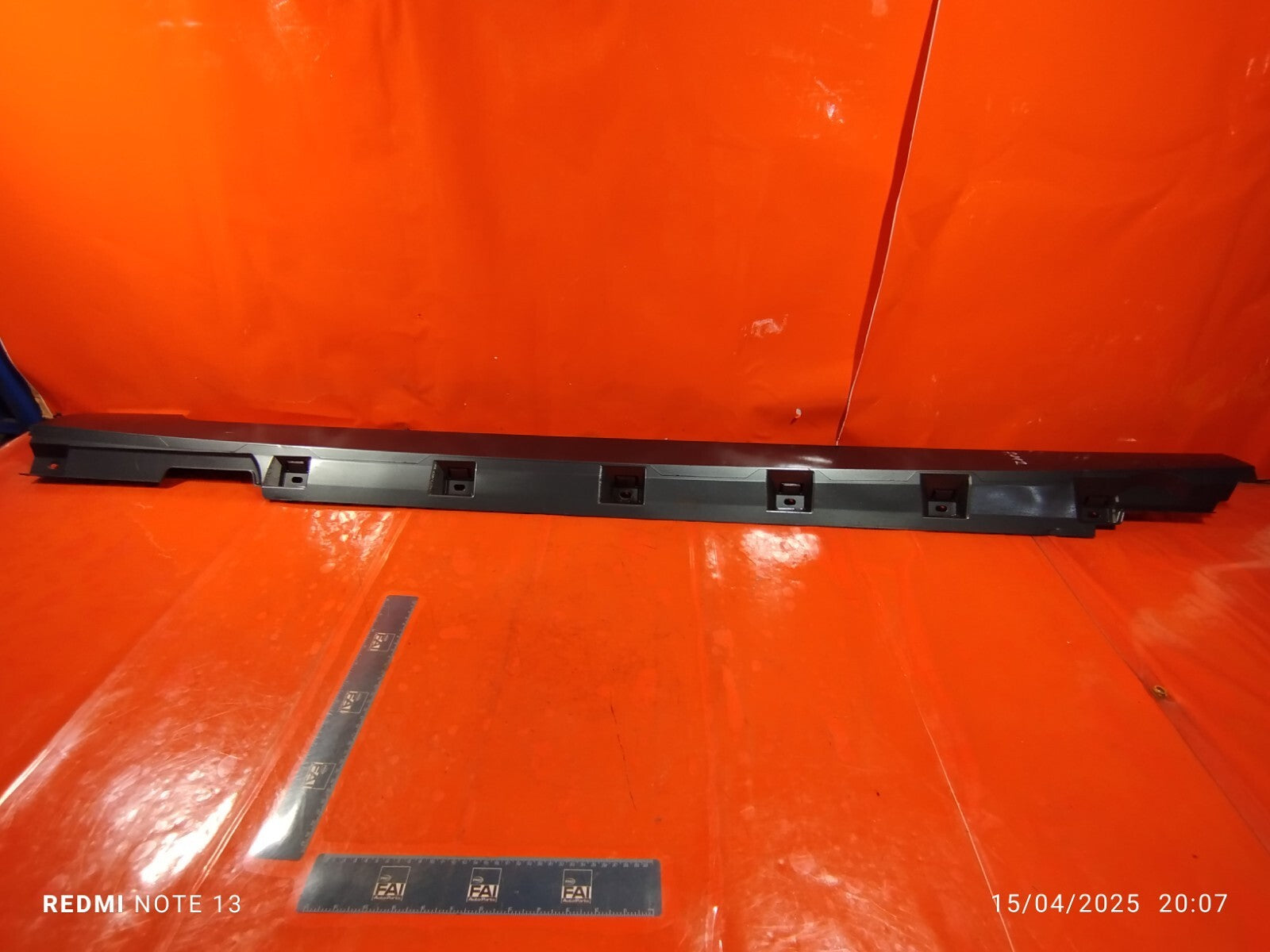 ✅VW Passat B8 GT 2017 Right Side Sill Skirt Grey R7H 3G0853858 Warranty A112 - Image 1