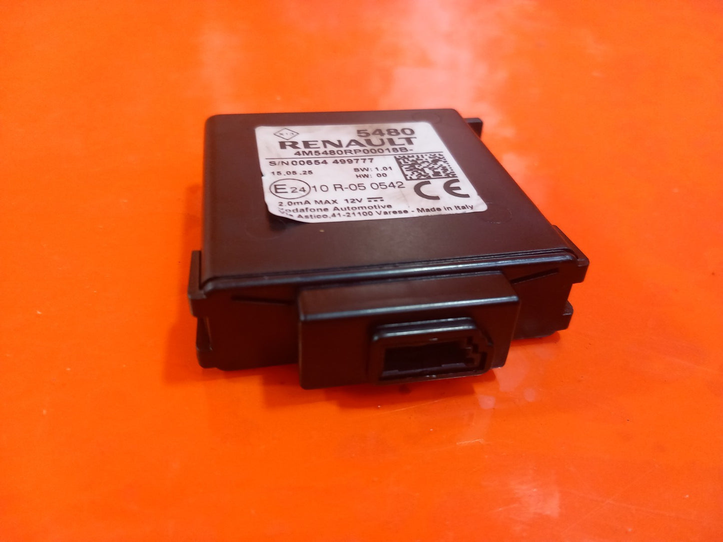 2025 Renault Kangoo MK3 Immobilizer Control Unit 4M5480RP00018B Warranty A408 - Image 4