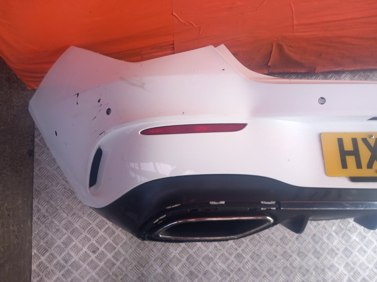 2022 Mercedes CLA W118 AMG Line Rear Bumper White Warranty A374 - Image 3