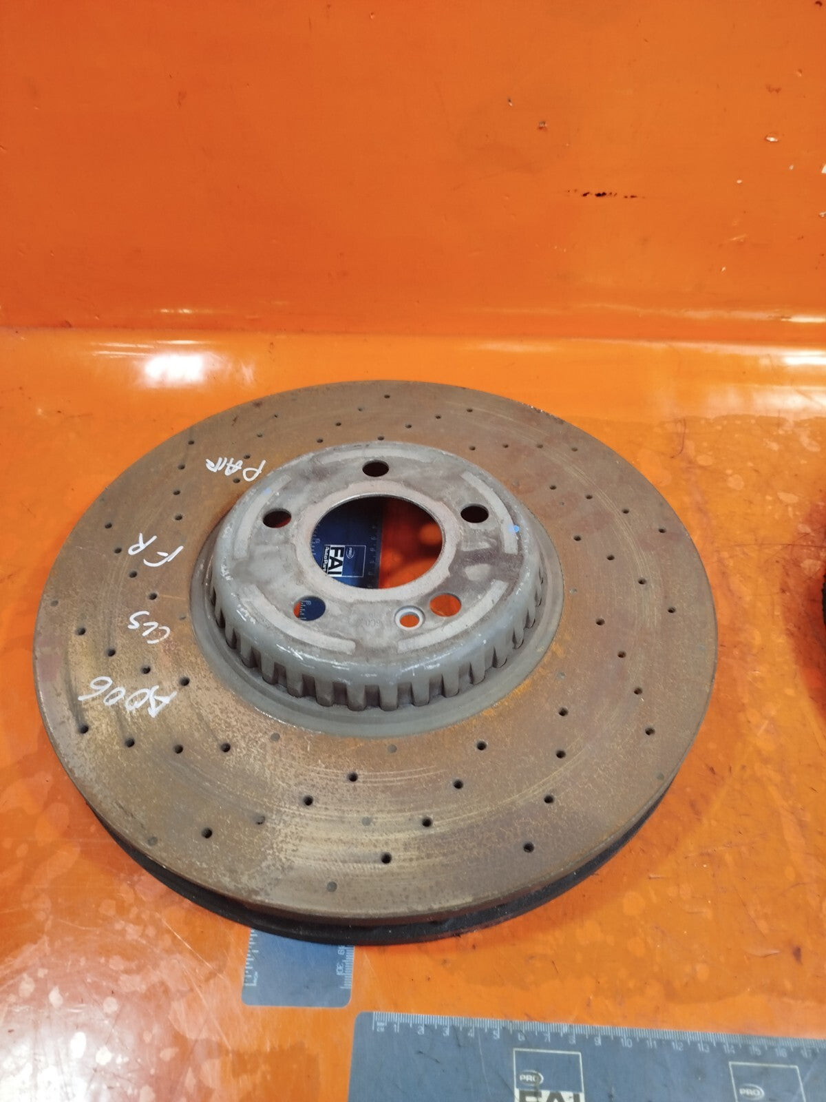 ✅2019 MERCEDES CLS 450 W257 3.0P FRONT BRAKE DISC PAIR + WARRANTY A006 - Image 7