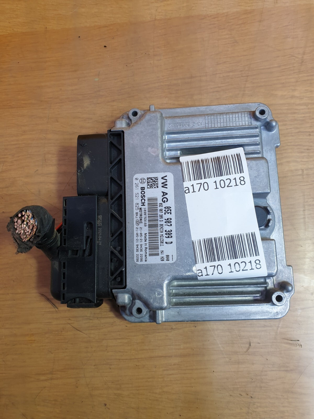 ✅2021 VW GOLF MK8 1.5TSI ECU ENGINE CONTROL UNIT 05E907309D + WARRANTY A170 - Image 5