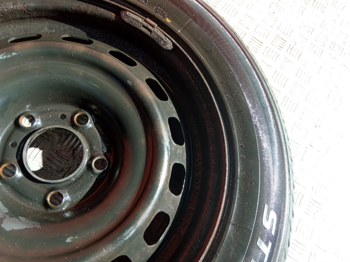 ✅Peugeot 308 Dynamo Steel Wheel with Tyre 195/65 R15 5.05 mm + Warranty xAA - Image 5