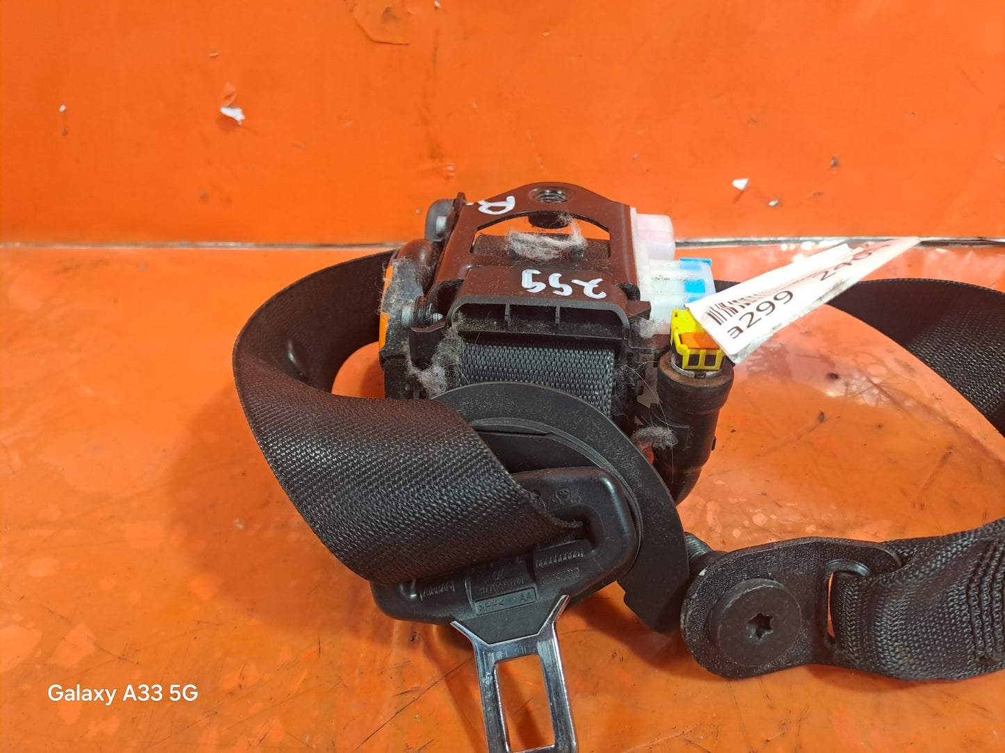 ✅2012 MERCEDES B CLASS W246 SEAT BELT FRONT RIGHT A2468600285 + WARRANTY A299 - Image 7