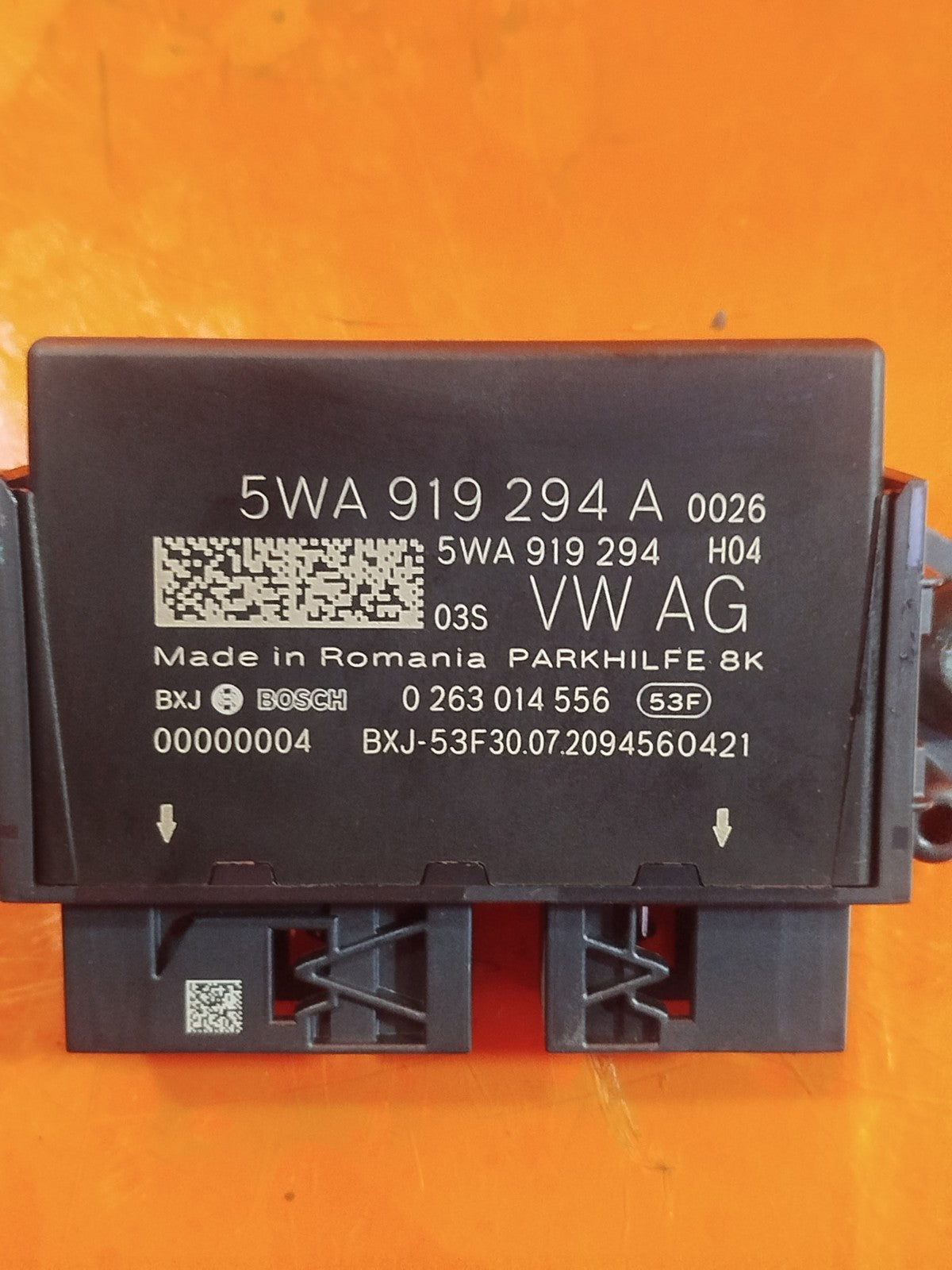 ✅VW GOLF R-LINE MK8 2.0 DIESEL 2020 PARKING AID CONTROL MODULE 5WA919294A A346 - Image 7