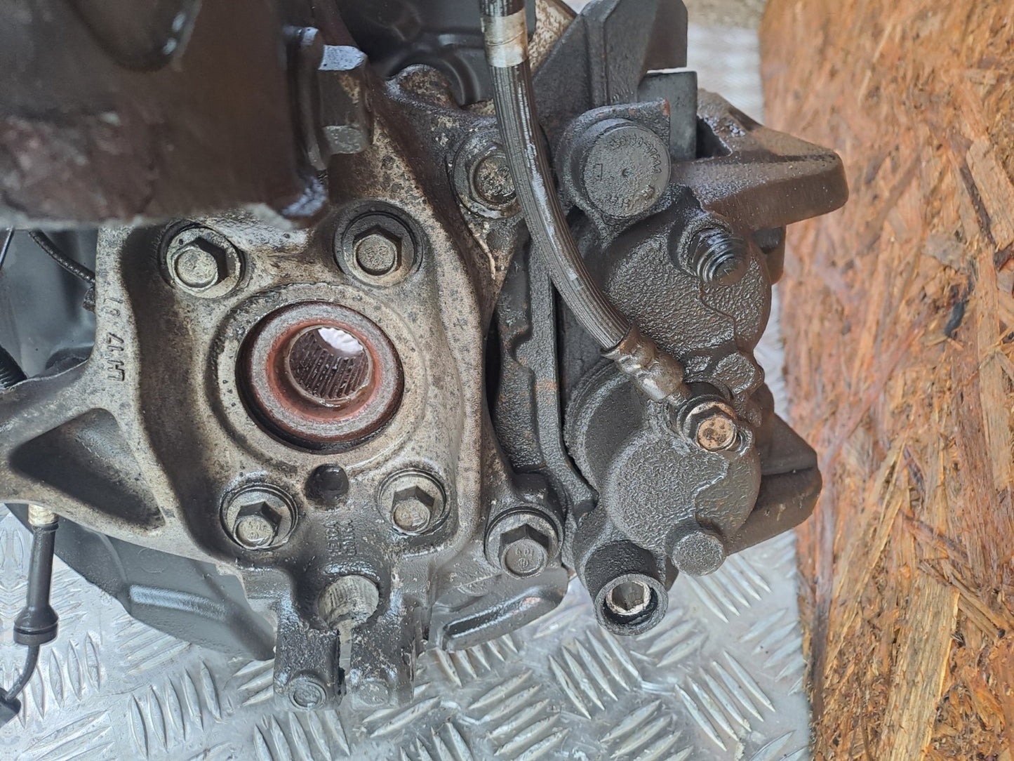 ✅2017 FORD GALAXY MK4 FRONT LEFT SUSPENSION LEG E1GC-18K001-EEC + WARRANTY A296 - Image 8