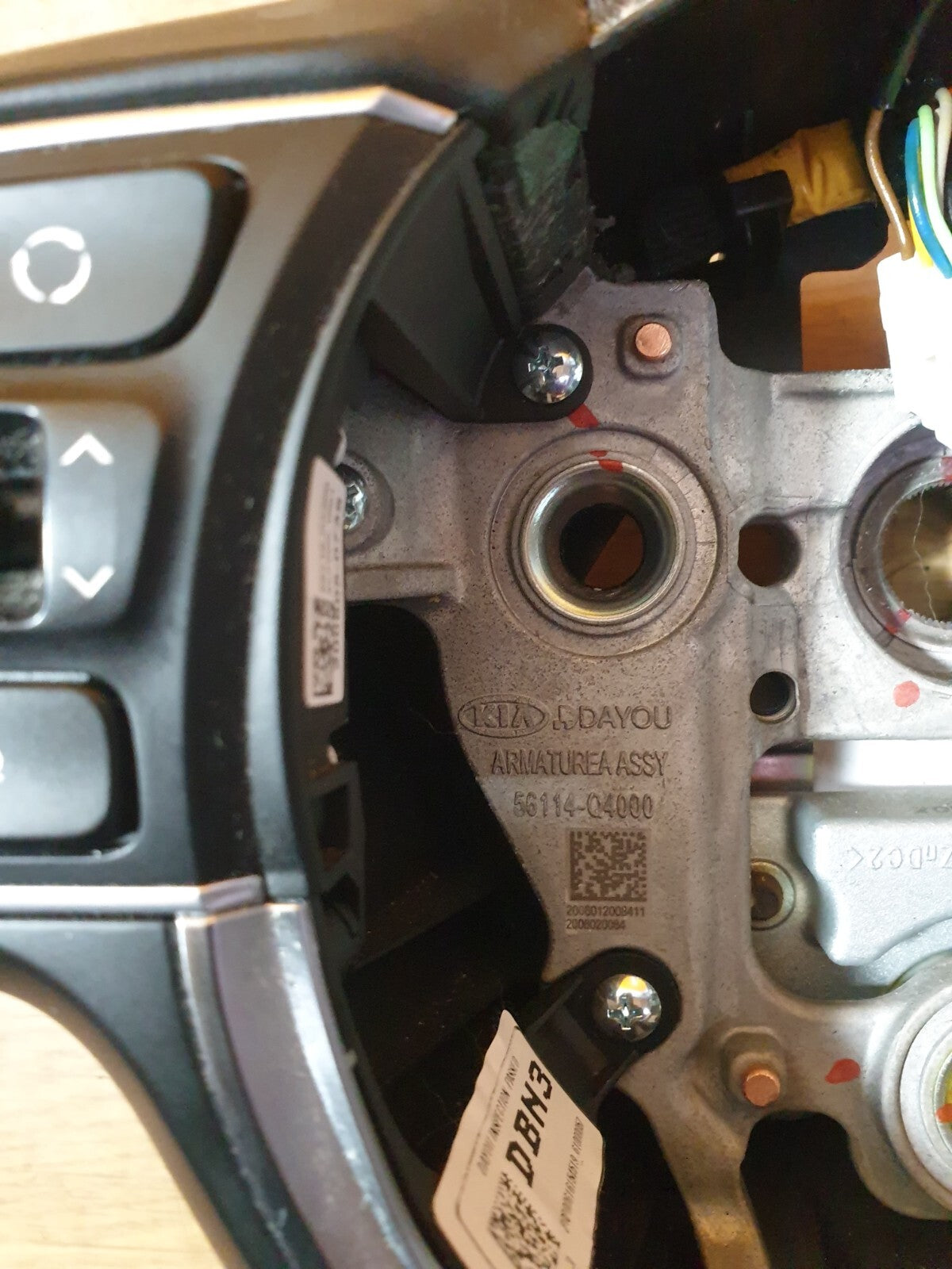 ✅KIA NIRO 2 S-A 1.6 PETROL 2020 MULTIFUNCTION STEERING WHEEL 56100G5BN0DX3 A194 - Image 4
