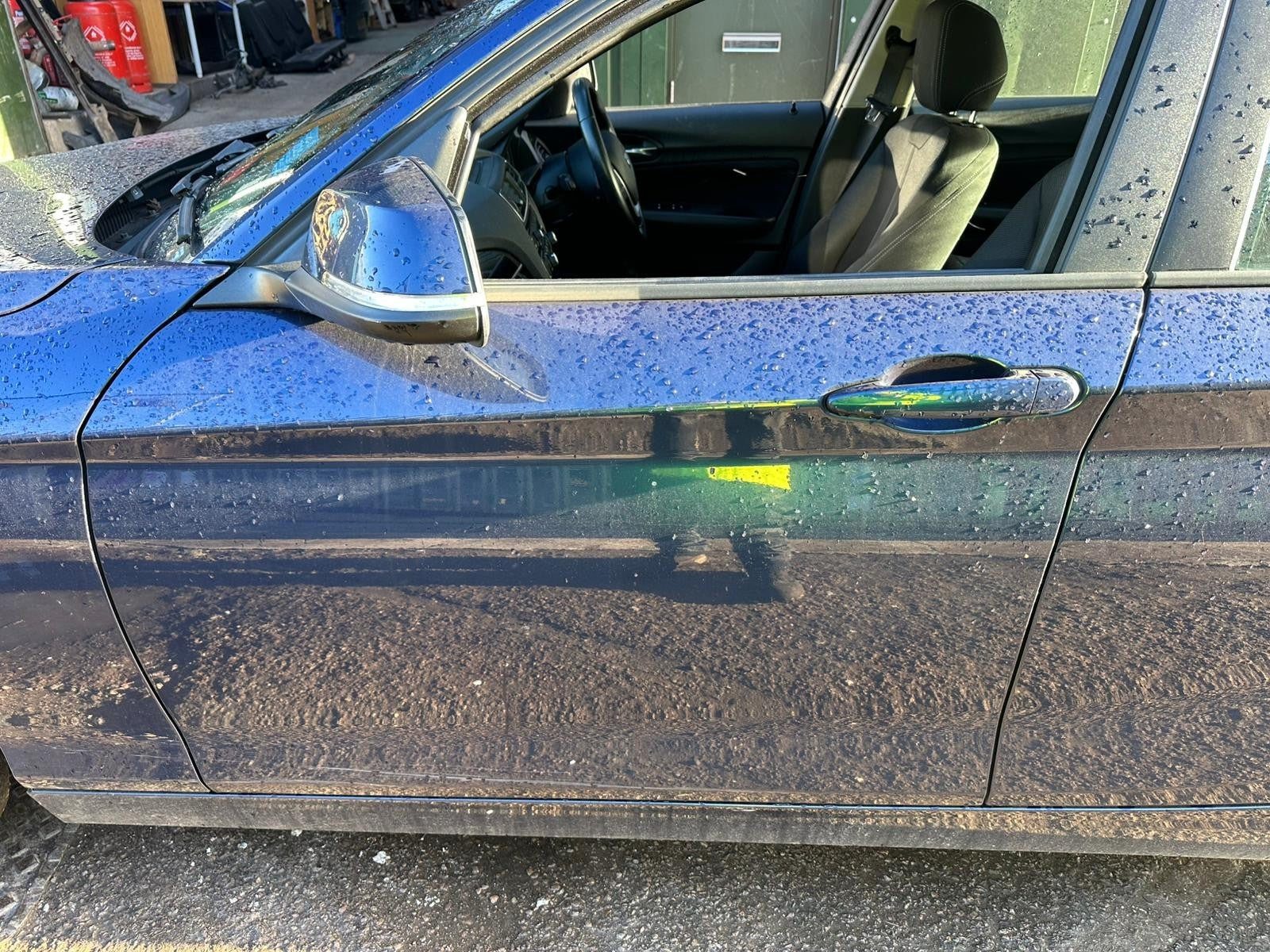 ✅2015 BMW 1 SERIES SPORT F20 FRONT LEFT DOOR W/O MIRROR BLUE (A76) + WARRANTY - Image 1