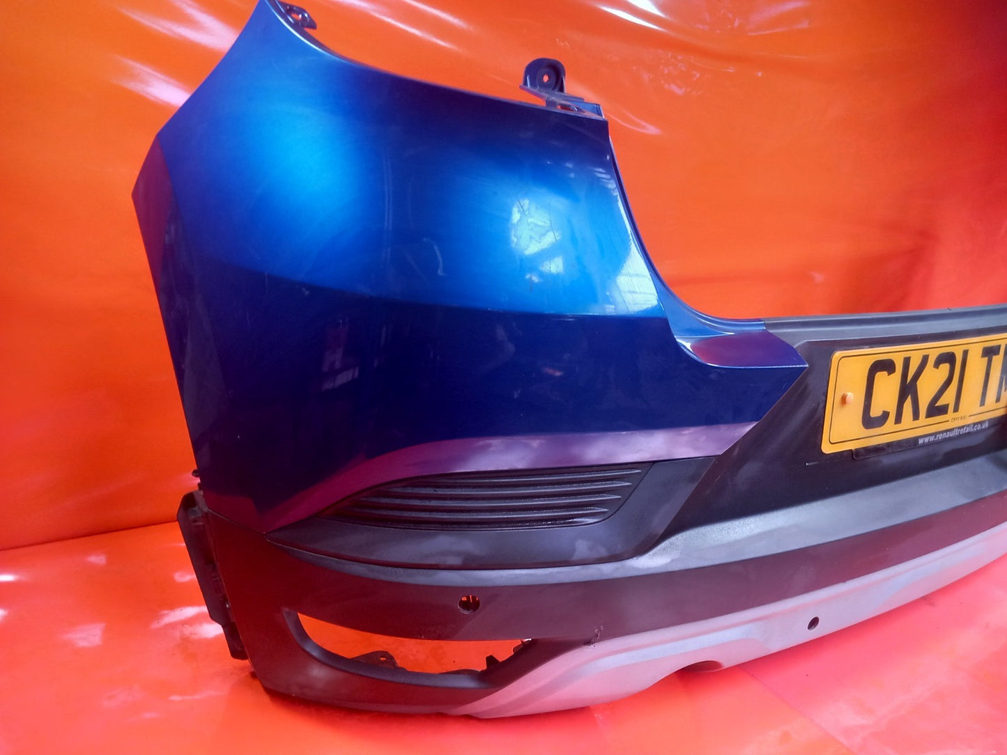 ✅2021 Renault Captur MK2 Iconic Rear Bumper Blue scratched + Warranty A385 - Image 2