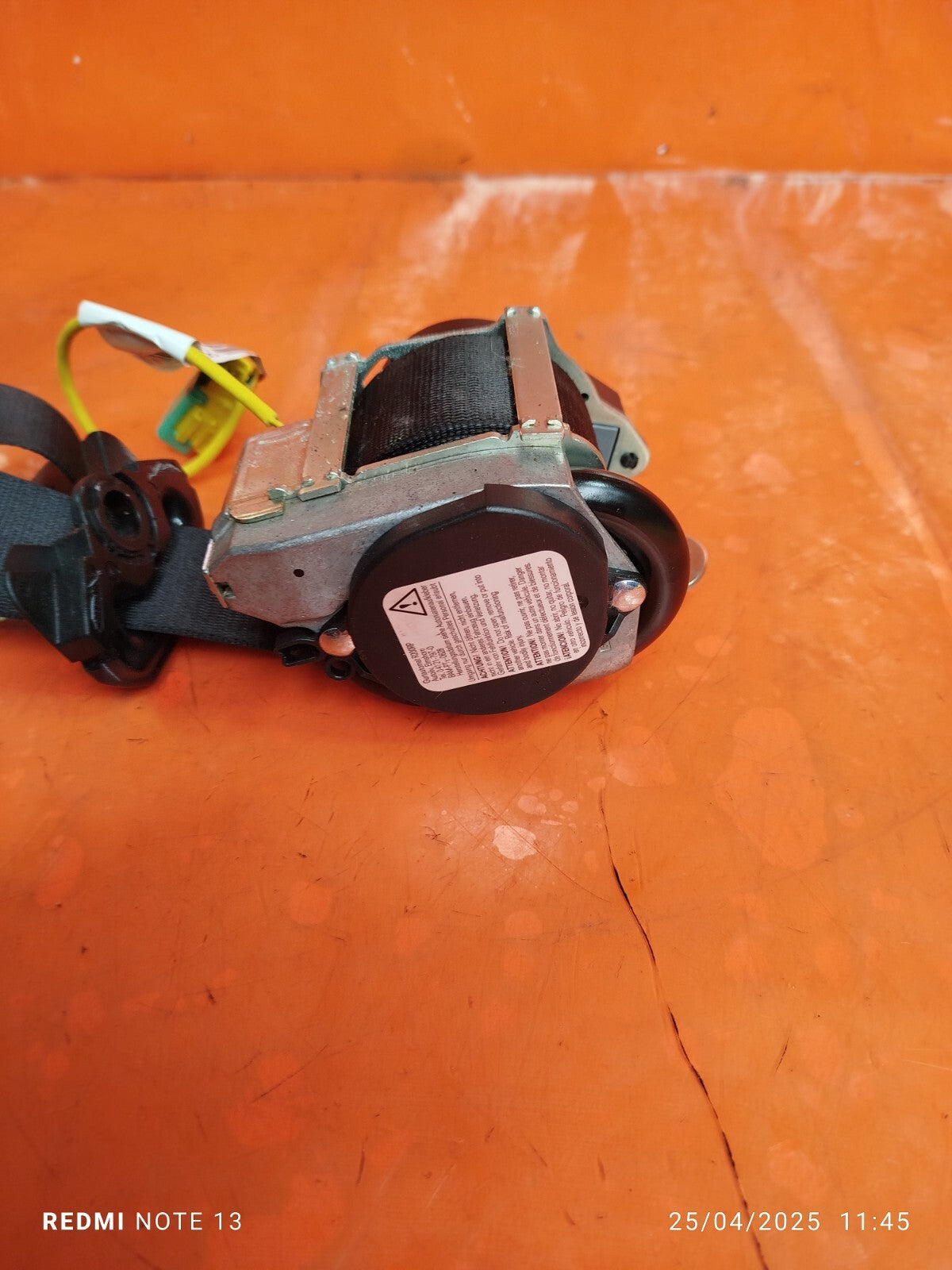 ✅Porsche Cayenne V6 2010 3.6 Petrol Front Left Seat Belt 7L5857705 Warranty A268 - Image 7