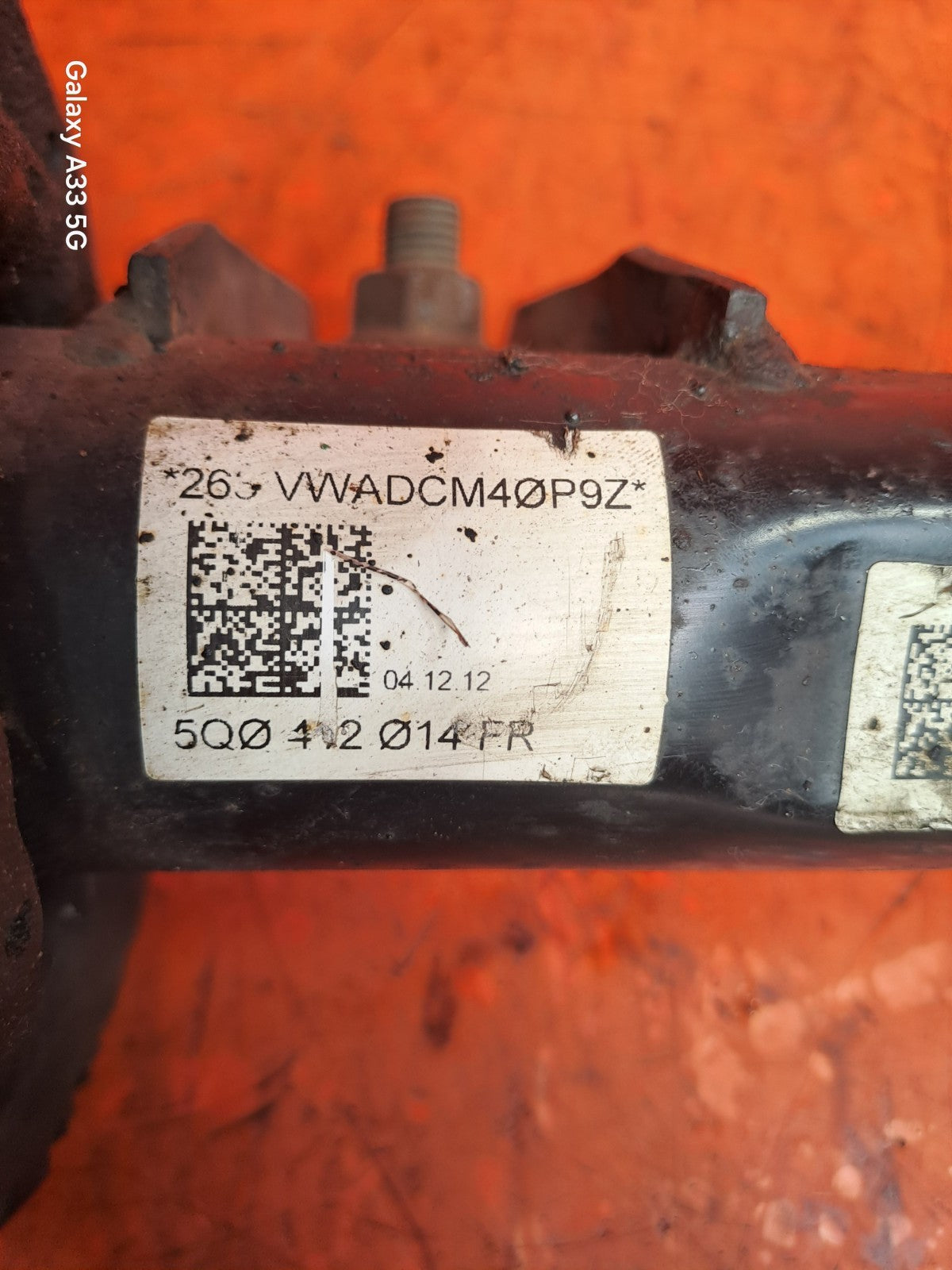 ✅VW GOLF MK7 R-LINE 1.4 PETROL 2016 FRONT LEFT SHOCK ABSORBER 5Q0412014FR A097 - Image 8