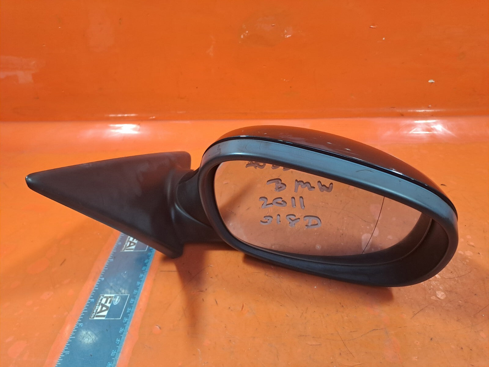 ✅ BMW E91 318D 2.0 DIESEL 2011 FRONT RIGHT WING MIRROR BLACK + WARRANTY A033 - Image 1
