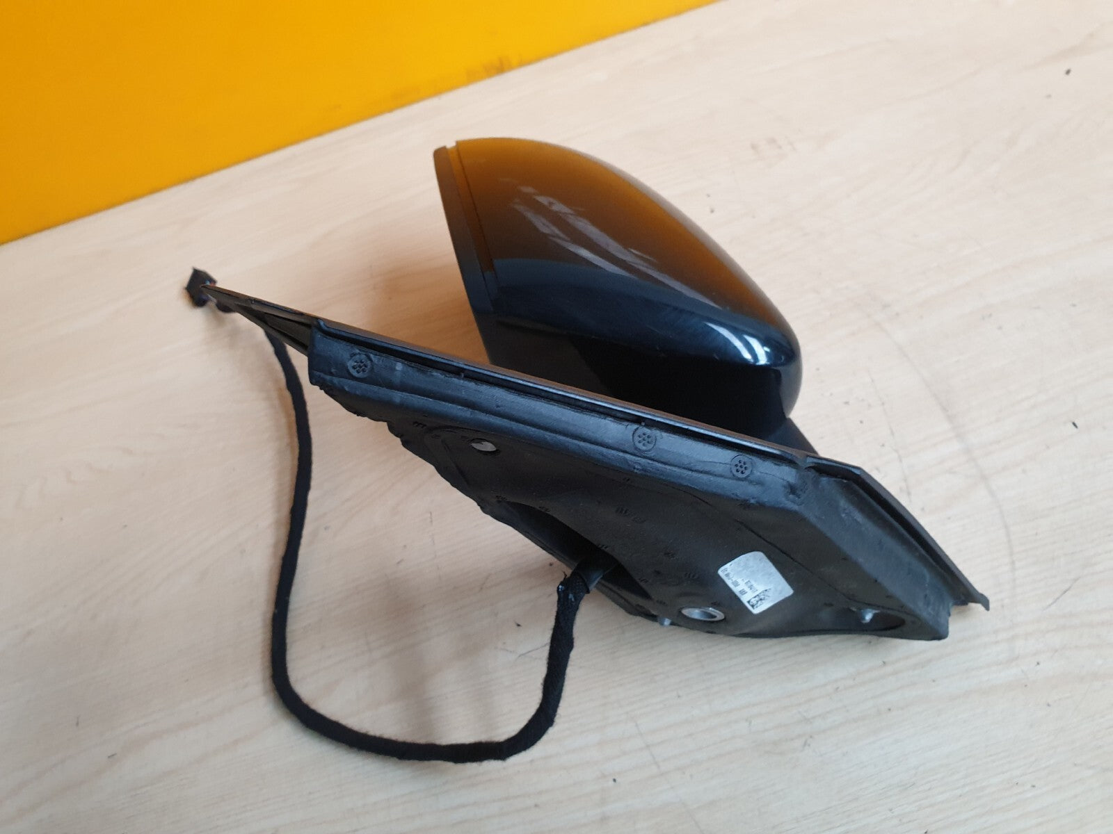2017 VW POLO FRONT LEFT MIRROR PASSENGER SIDE BLACK 024483 X00 - Image 5
