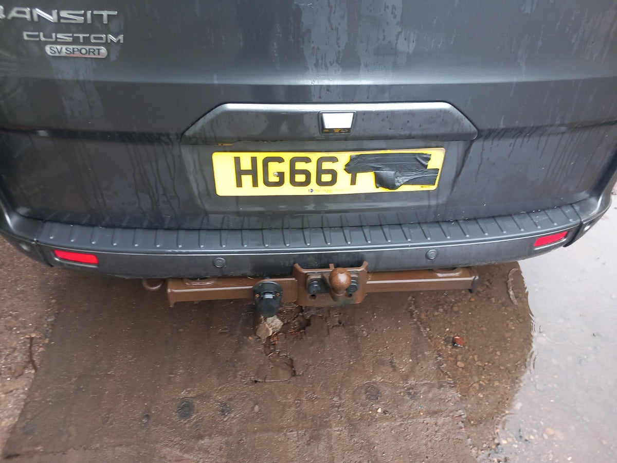 Ford Transit Custom 2016 Rear Bumper Grey BK21-17E962-A Warranty A409 - Image 12