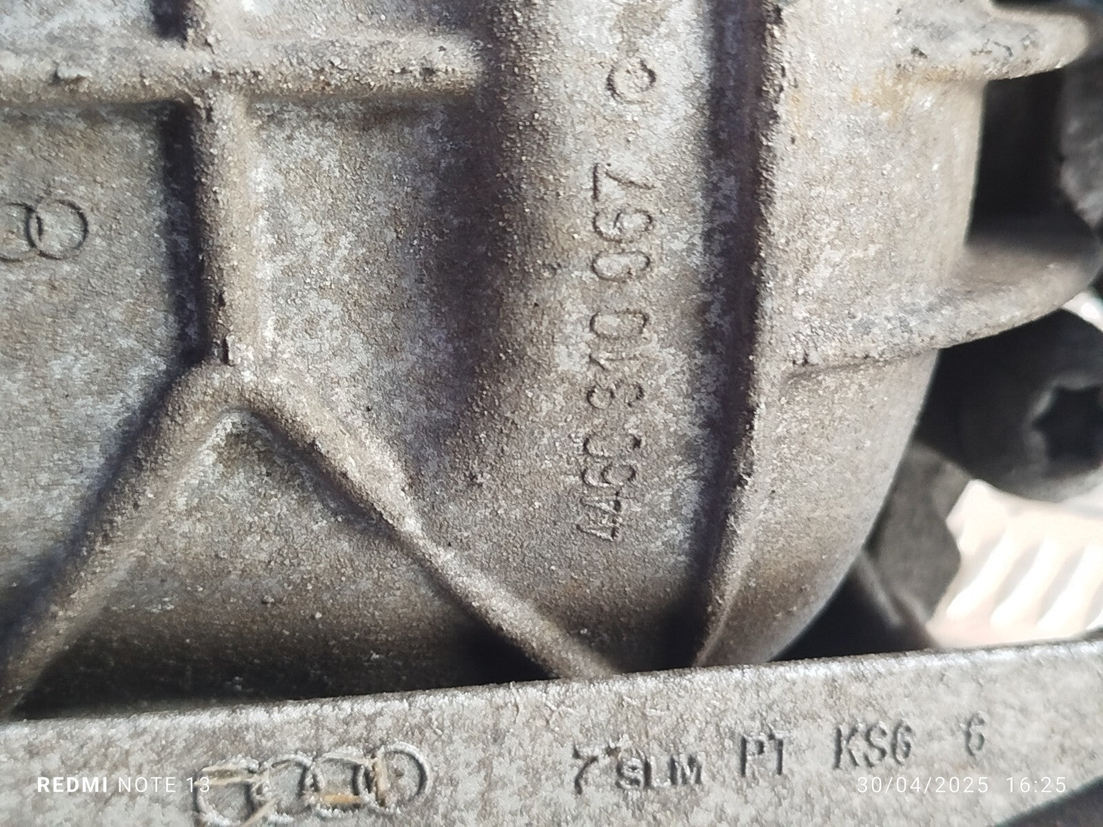 ✅Audi Q5 S Line 2.0 Petrol 2012 REAR DIFFERENTIAL 0BD500043G KHR - Image 7