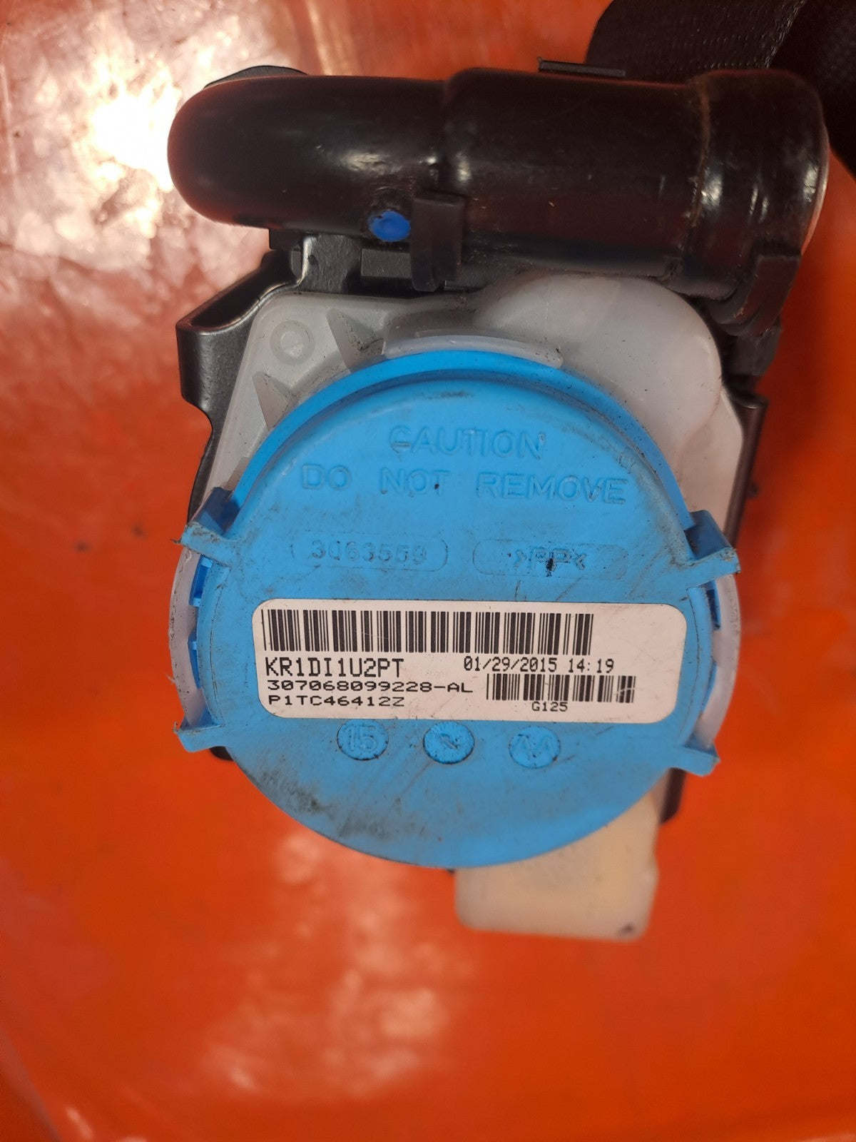 ✅2011 Vauxhall Insignia Front Left Passenger Seat Belt 3063559 + Warranty A104 - Image 9