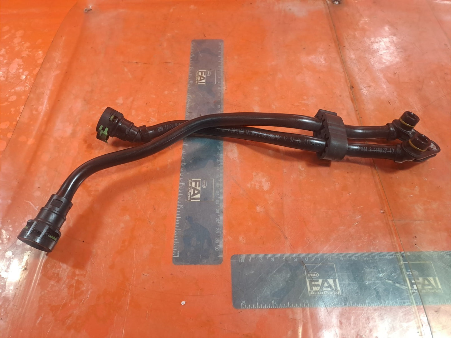 ✅2016 BMW 2 SERIES F22 GEARBOX OIL COOLER PIPES 8570449 + WARRANTY A339 - Image 5