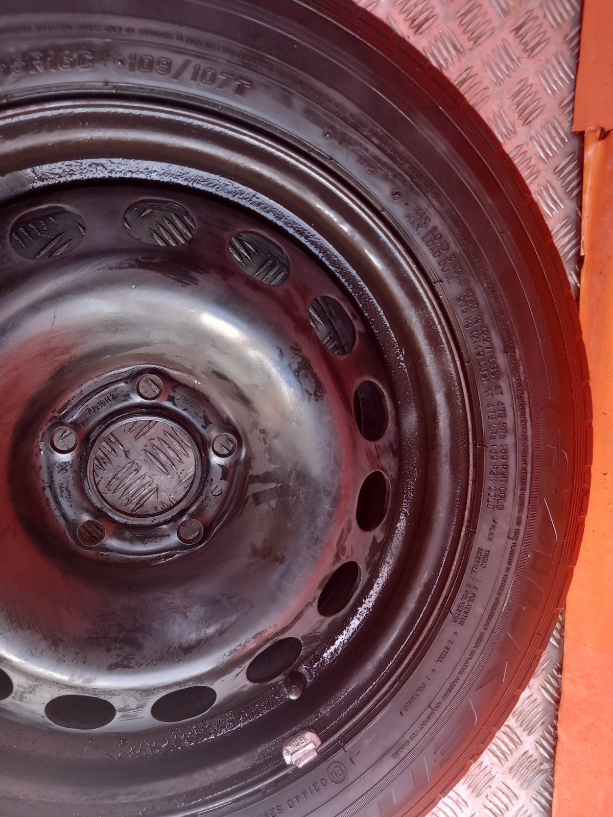 2021 Ford Transit Custom Steel Wheel With Tyre 215/65 R16 Warranty A372 - Image 3
