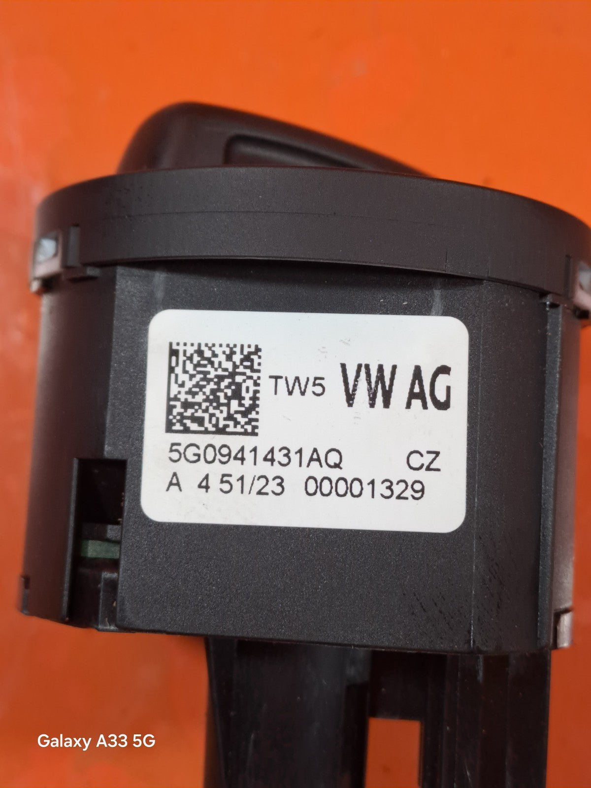 ✅2024 VW POLO LIFE HEADLIGHT FOG LIGHT CONTROL SWITCH 5G0941431A + WARRANTY A310 - Image 7