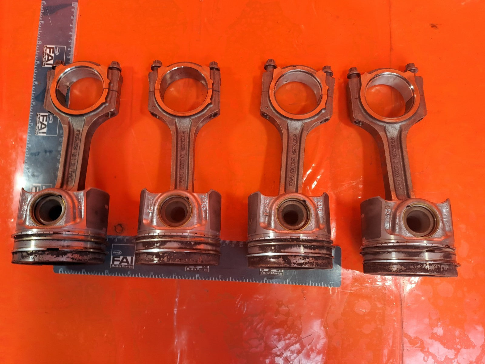 ✅FORD TRANSIT CUSTOM 2.0 DIESEL 2022 YMF6 PISTON & CON ROD x1 RFGK2Q62058A A353 - Image 2