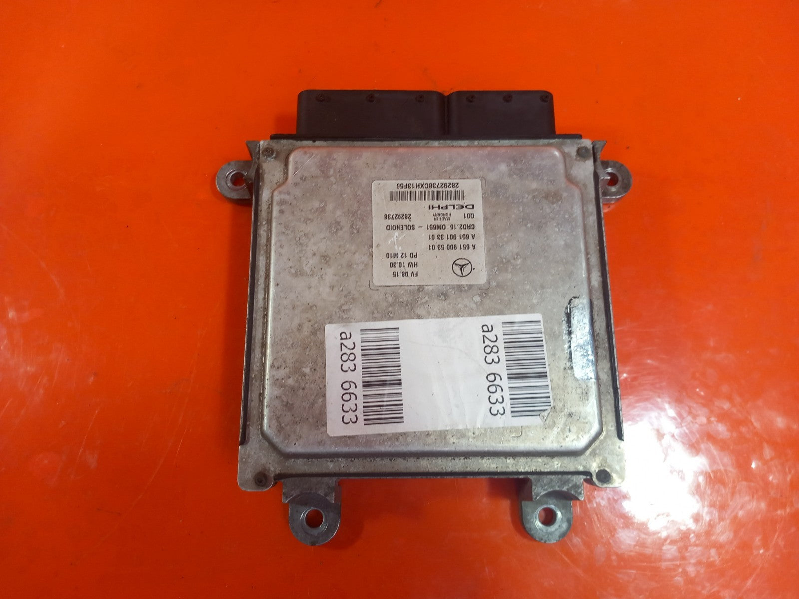 Mercedes C250 W204 2.1 Diesel 2011 Engine Control Module A6519005301 A283 - Image 7