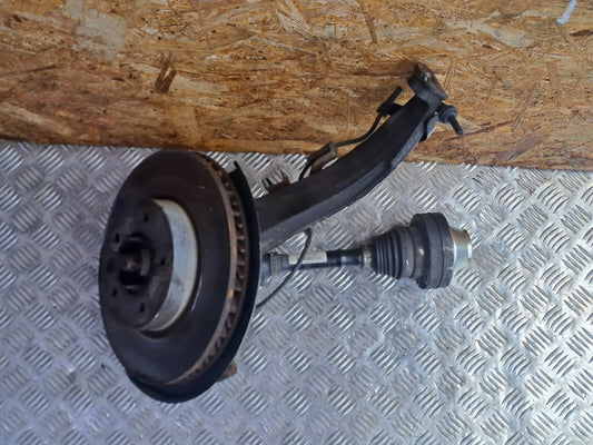 ✅Porsche Cayenne V6 2010 3.6 Petrol FRONT LEFT SUSPENSION LEG HUB 7L0407257A - Image 2