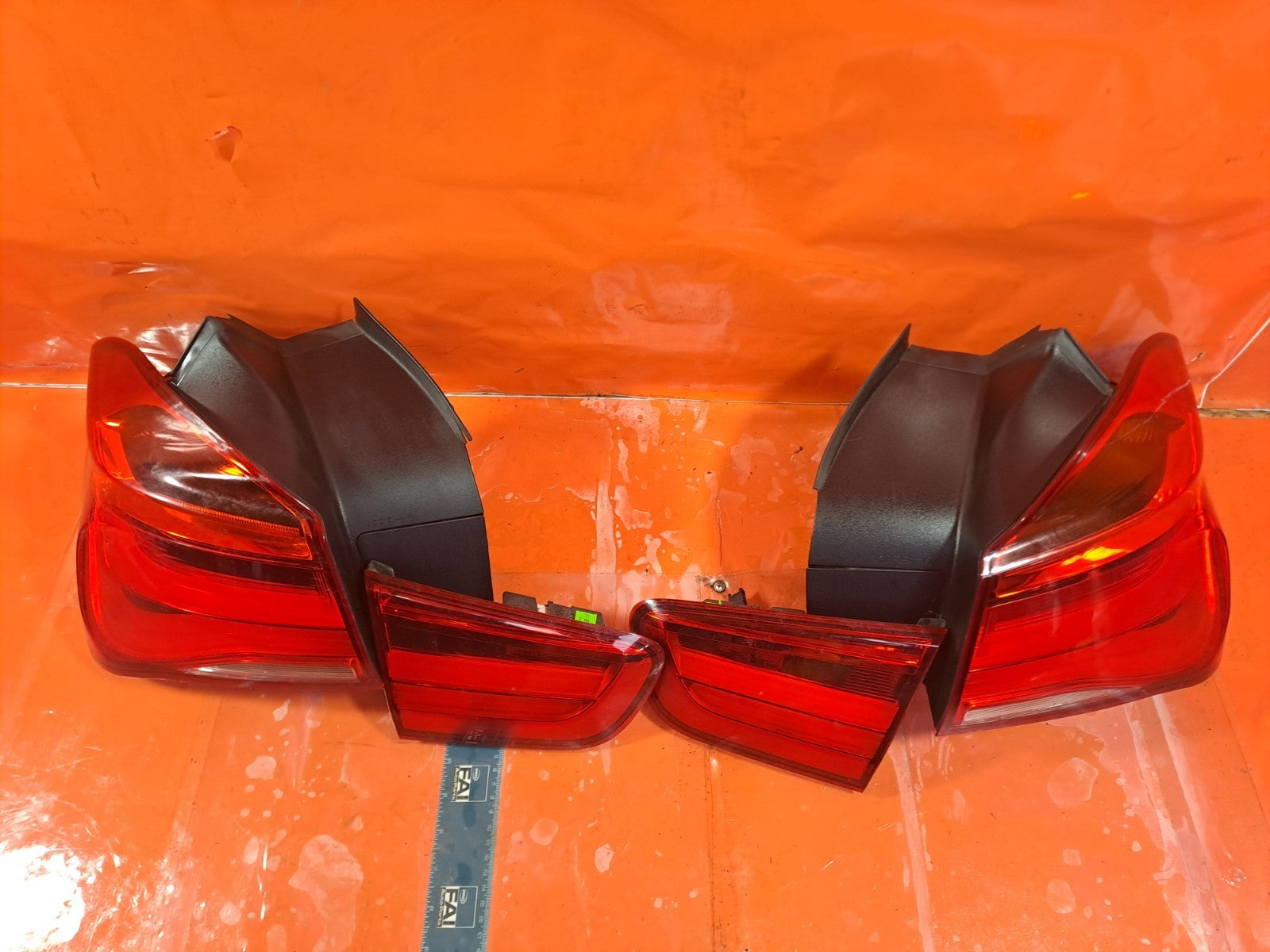 ✅2015 BMW 1 SERIES F20 REAR TAIL LIGHT PAIR LEFT & RIGHT 7424493 7424494 A320 - Image 2