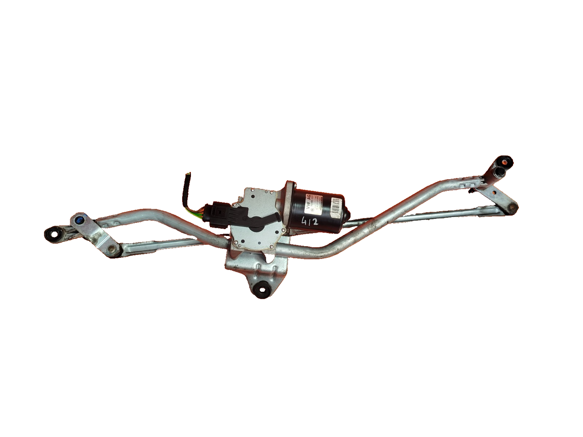 2021 VW Transporter T30 Front Wiper Motor Linkage 7E2955113D Warranty A412 - Image 1