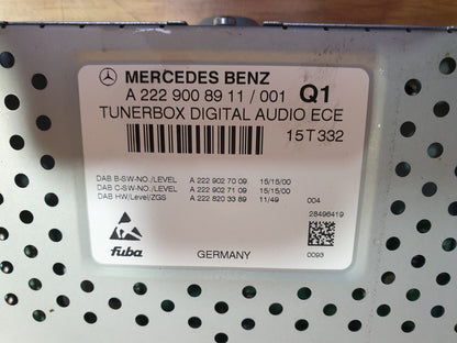 ✅2016 Mercedes C Class W205 Digital Audio Tuner Box A2229008911 A123 - Image 12