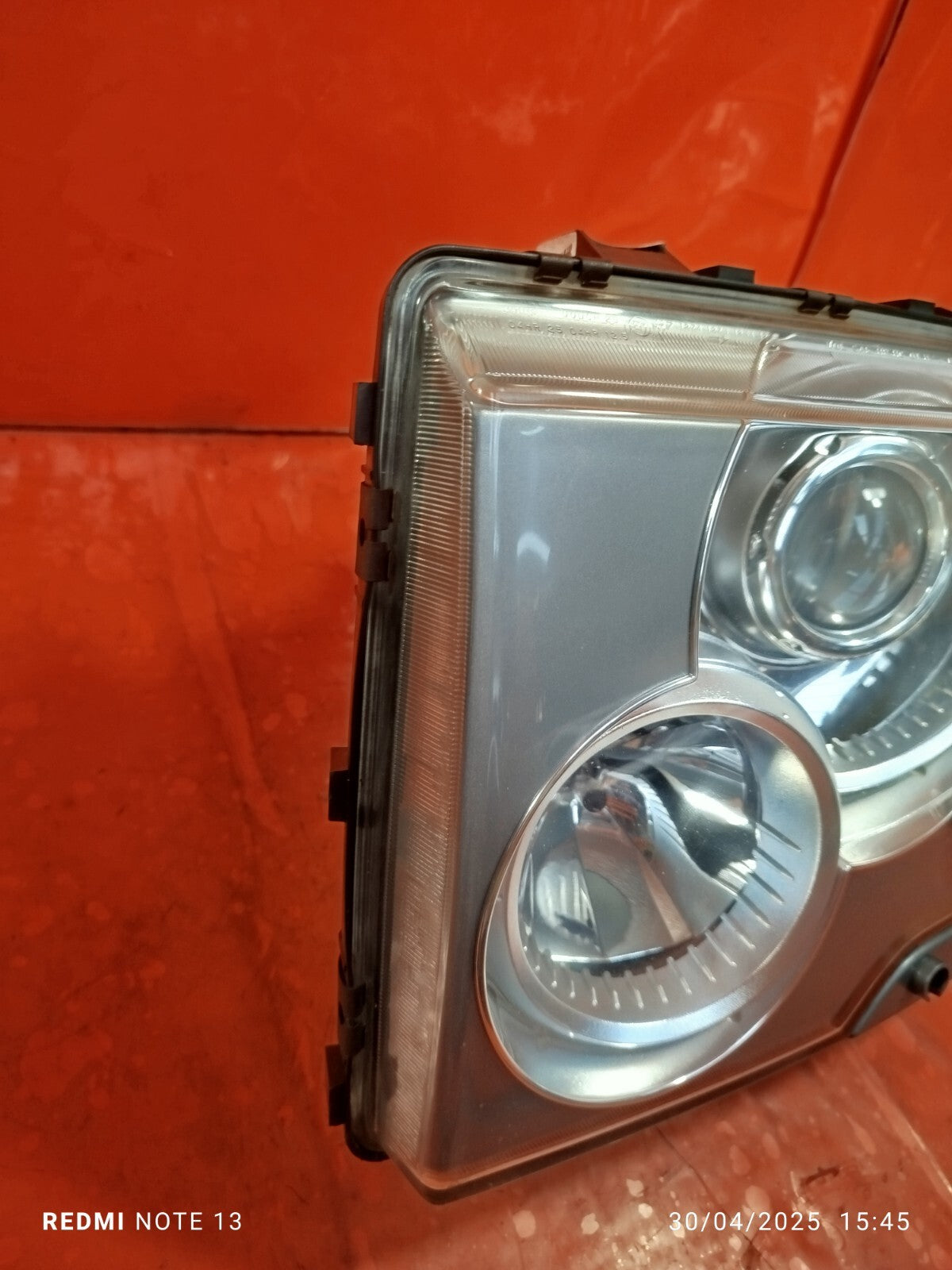 ✅2005 RANGE ROVER VOGUE L322 4.4P LEFT PASSENGER SIDE HEADLIGHT 4H4Z13006BA A274 - Image 3