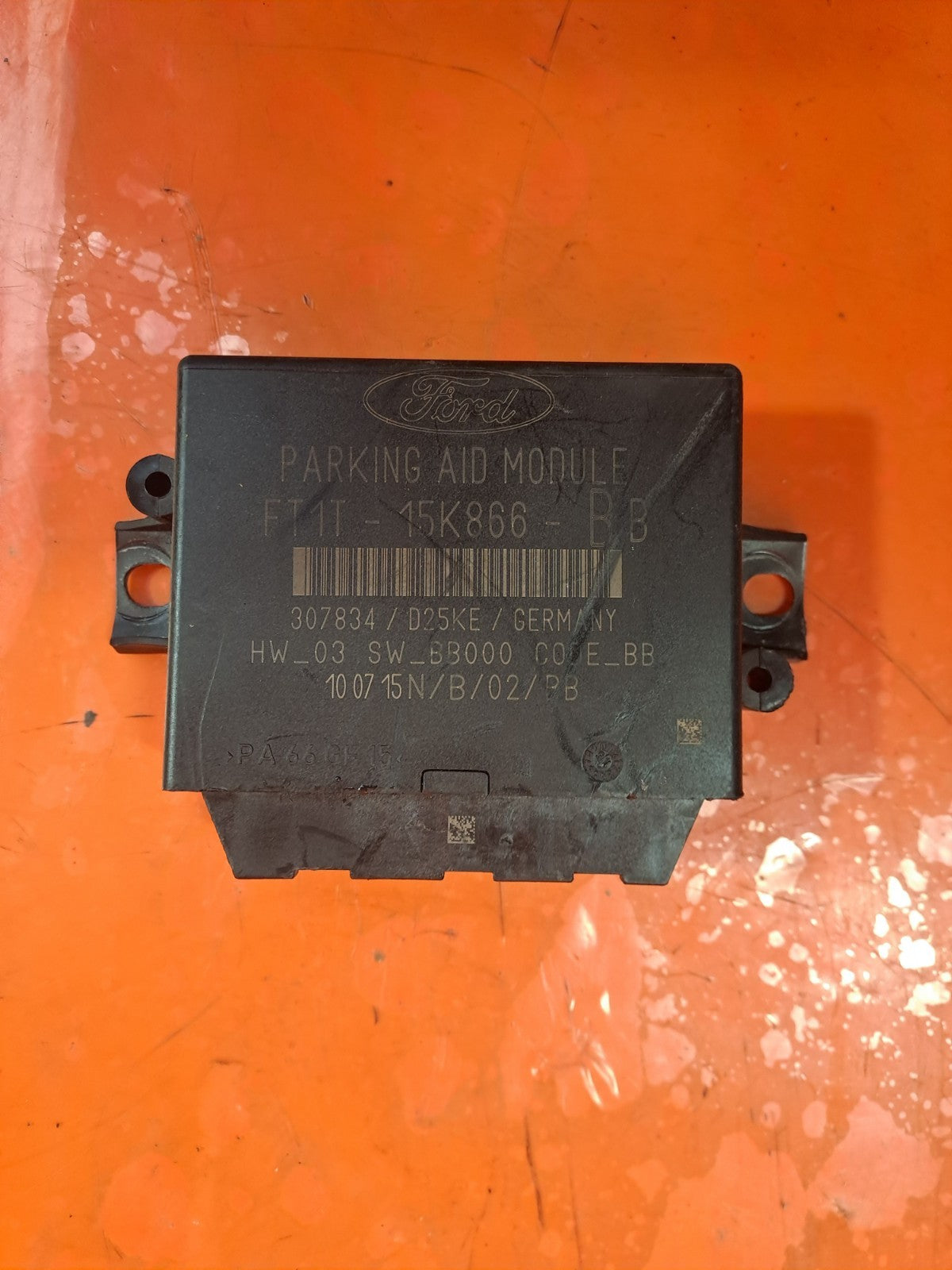 ✅FORD TRANSIT CONNECT 1.6 DIESEL 2015 PARKING DISTANCE CONTROL MODULE FT1T15K866 - Image 4