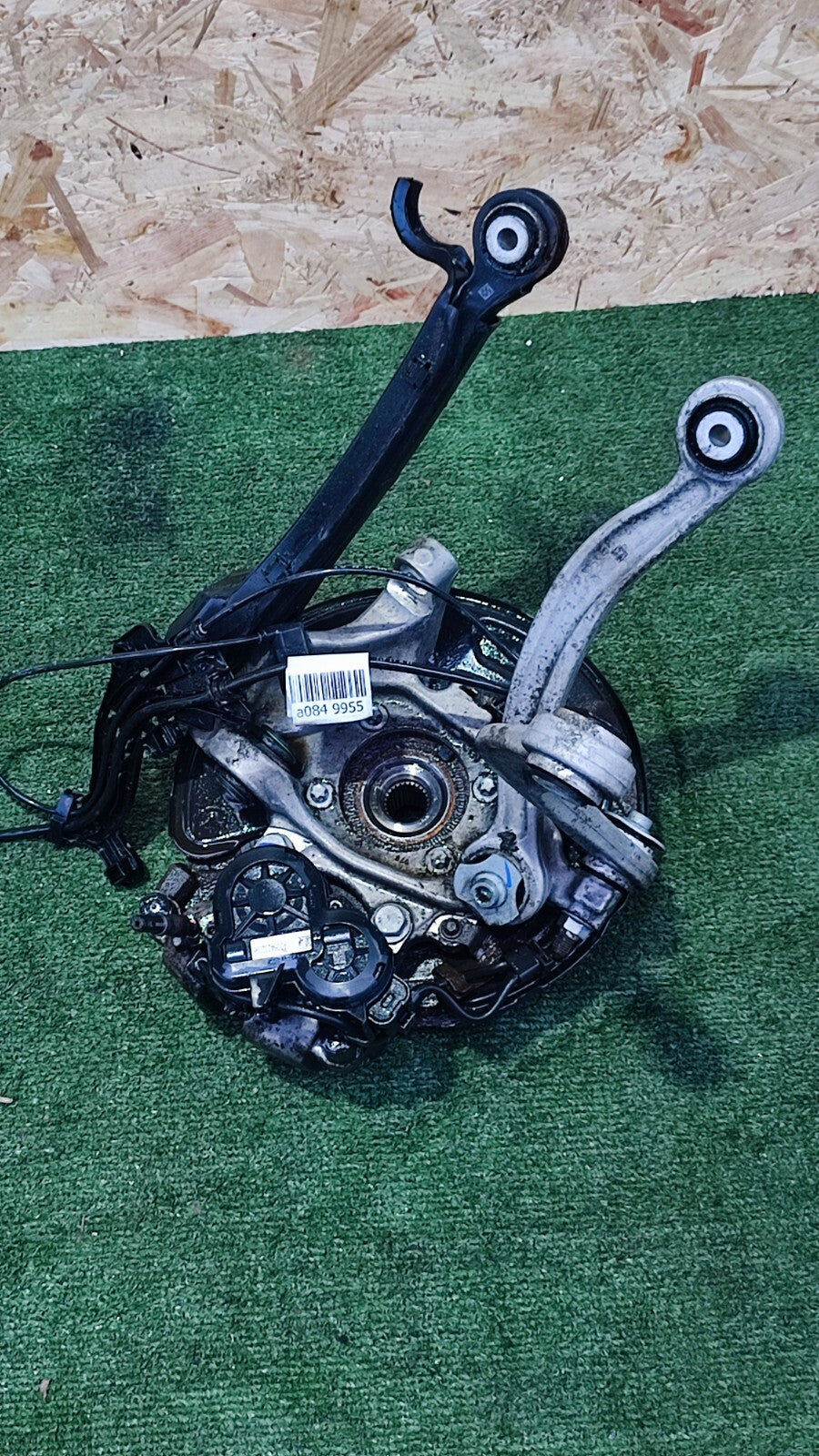 ✅2014 MERCEDES C CLASS W205 REAR RIGHT BRAKE DISK HUB CALIPER ARMS A2053500241 - Image 2