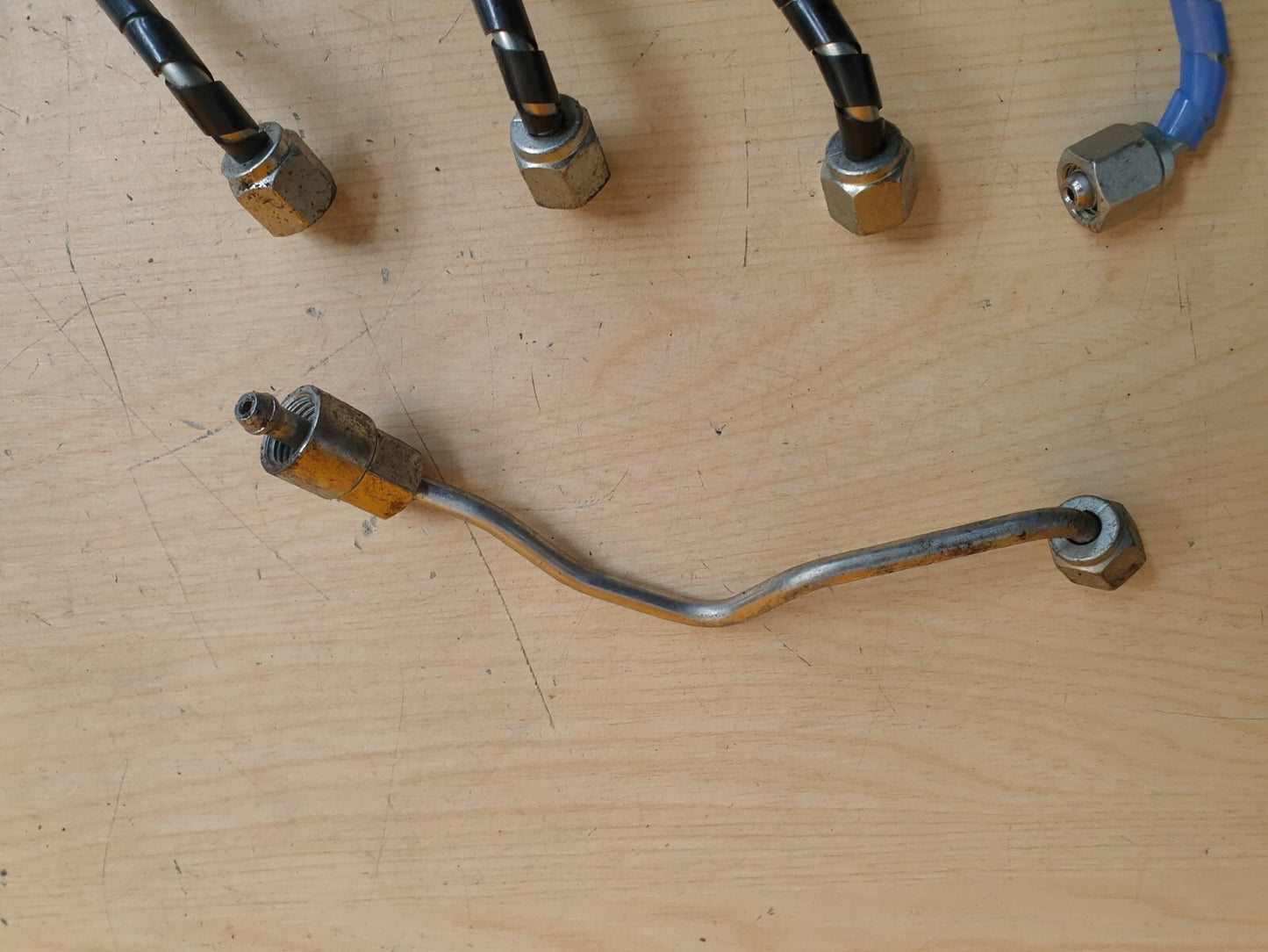 ✅2021 FORD TRANSIT CUSTOM 2.0 DIESEL FUEL INJECTOR FEED PIPES + WARRANTY A066 - Image 6
