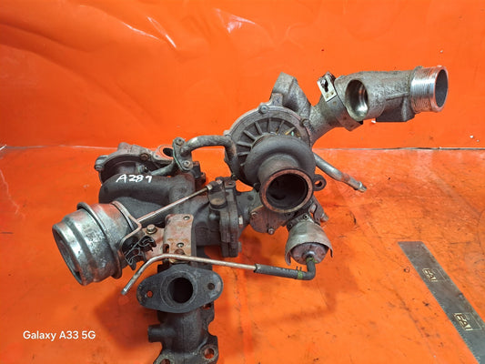 ✅VOLVO XC60 SE AWD 2.4 DIESEL 2012 D5244T17 TWIN TURBOCHARGER 31293089 31293086 - Image 1