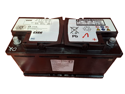 ✅EXIDE Starter Battery 12V 92Ah 850A 9343746 Warranty xAA - Image 1