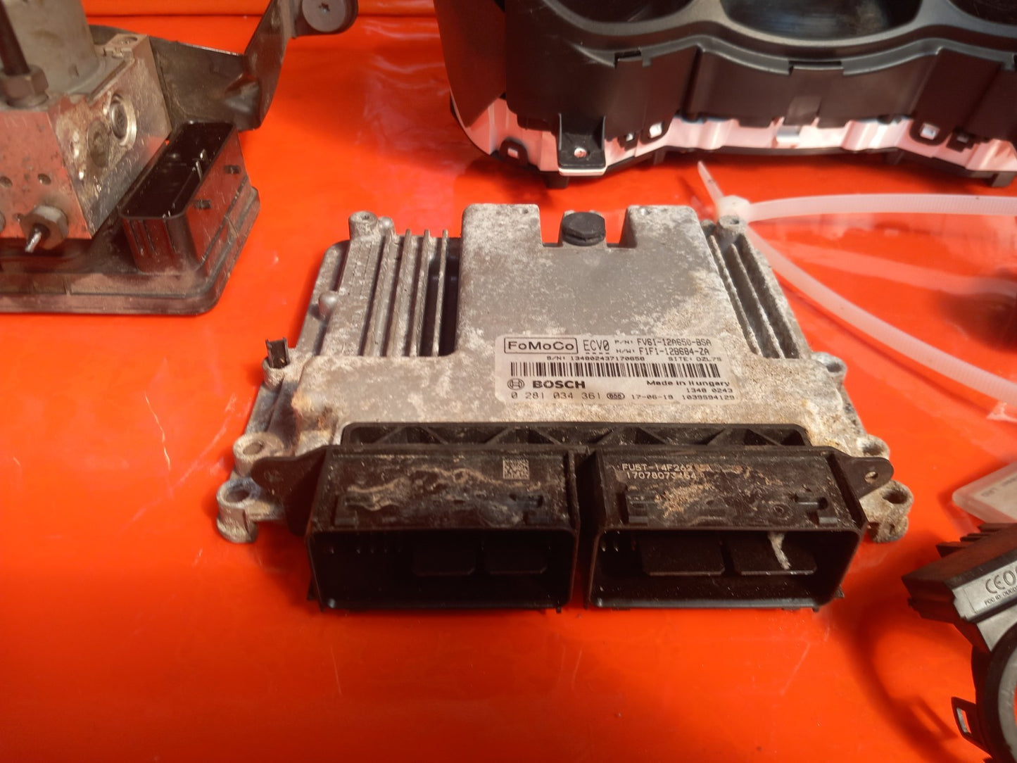 2017 Ford Transit Connect Engine ECU Kit FV61-12A650-BSA Warranty A369 - Image 8