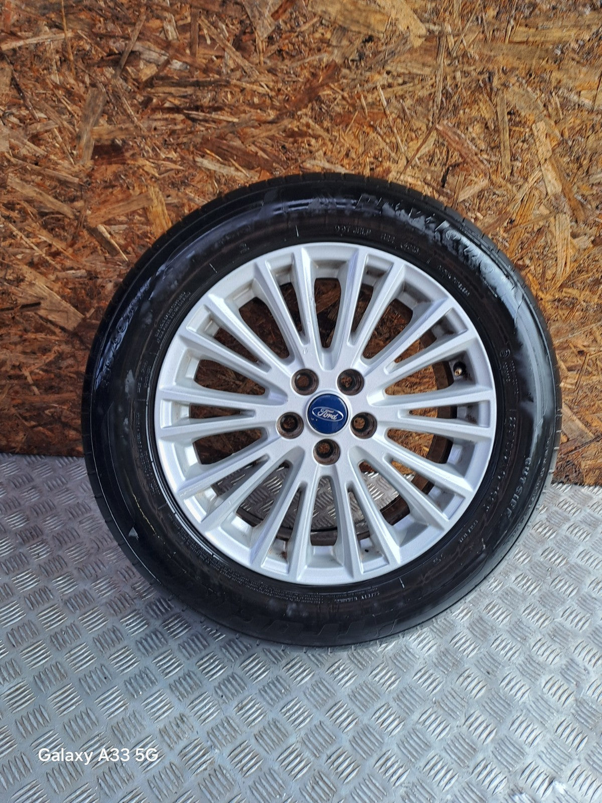 ✅2018 FORD GALAXY ZETEC ALLOY WHEEL & TYRE SET EM2C-1007-B1A 225/55 R17 WARRANTY - Image 5