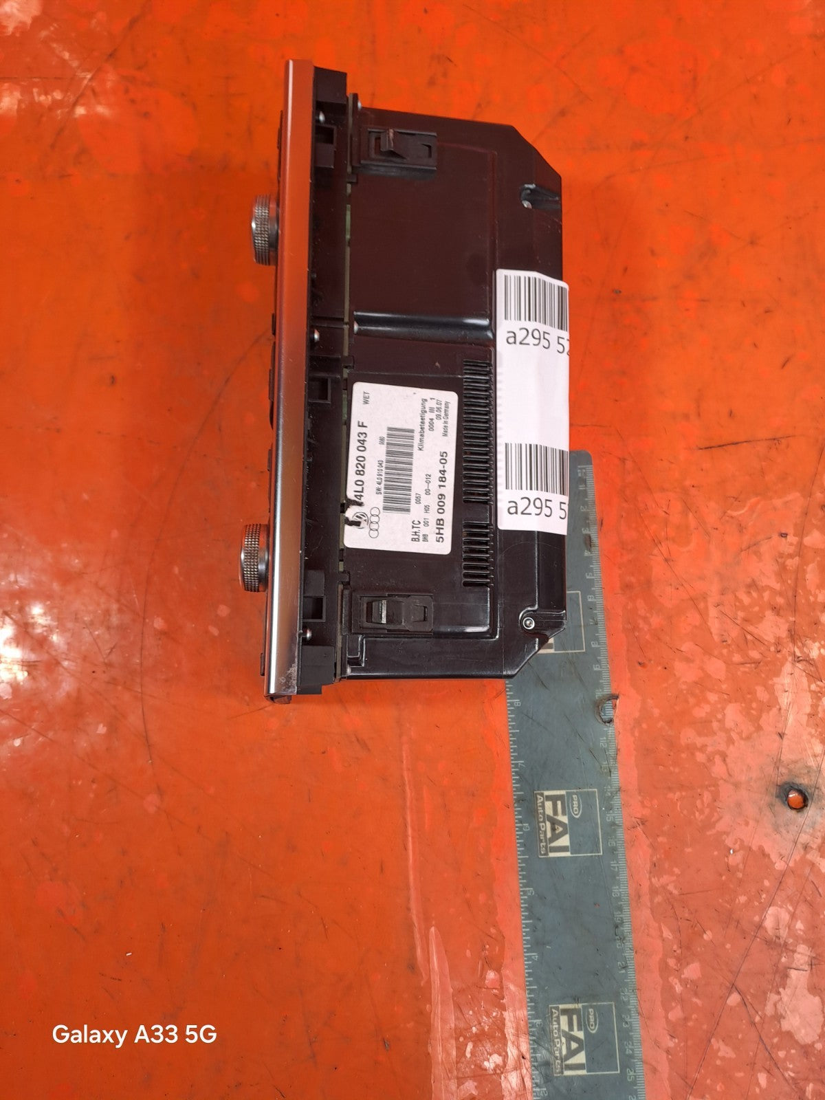 ✅2007 AUDI Q7 4L 3.0D CLIMATE CONTROL PANEL 4L0820043F + WARRANTY A295 - Image 7