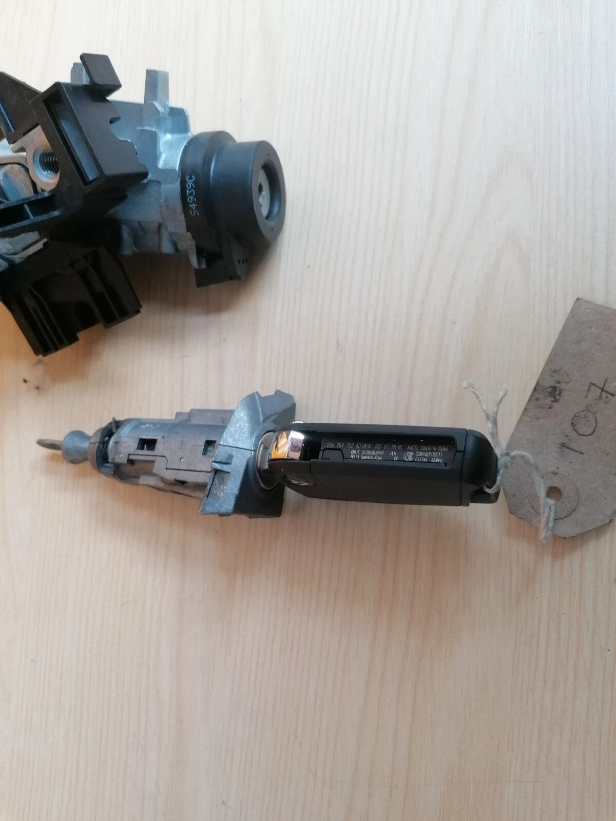 ✅VW T-Cross 1.0 Petrol 2020 Ignition Lock Switch Barrel With Key 2016DJ3959 A010 - Image 7