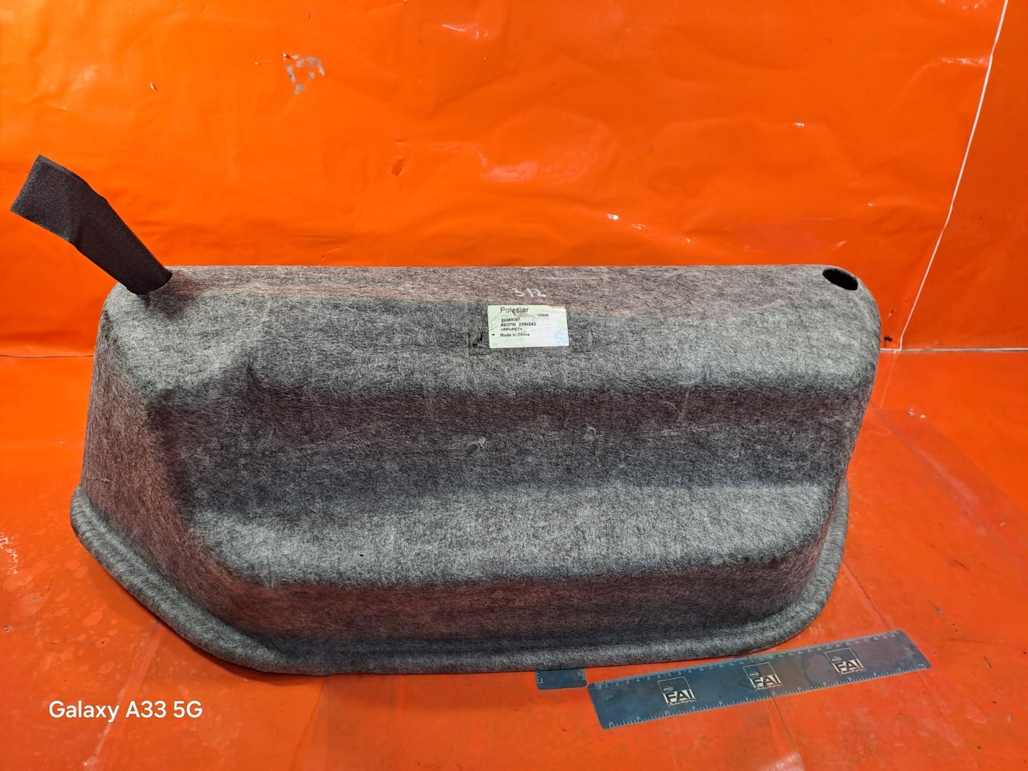 ✅2023 POLESTAR 2 LONG RANGE FRONT TRUNK STORAGE TRAY MAT 32353267 +WARRANTY A312 - Image 7