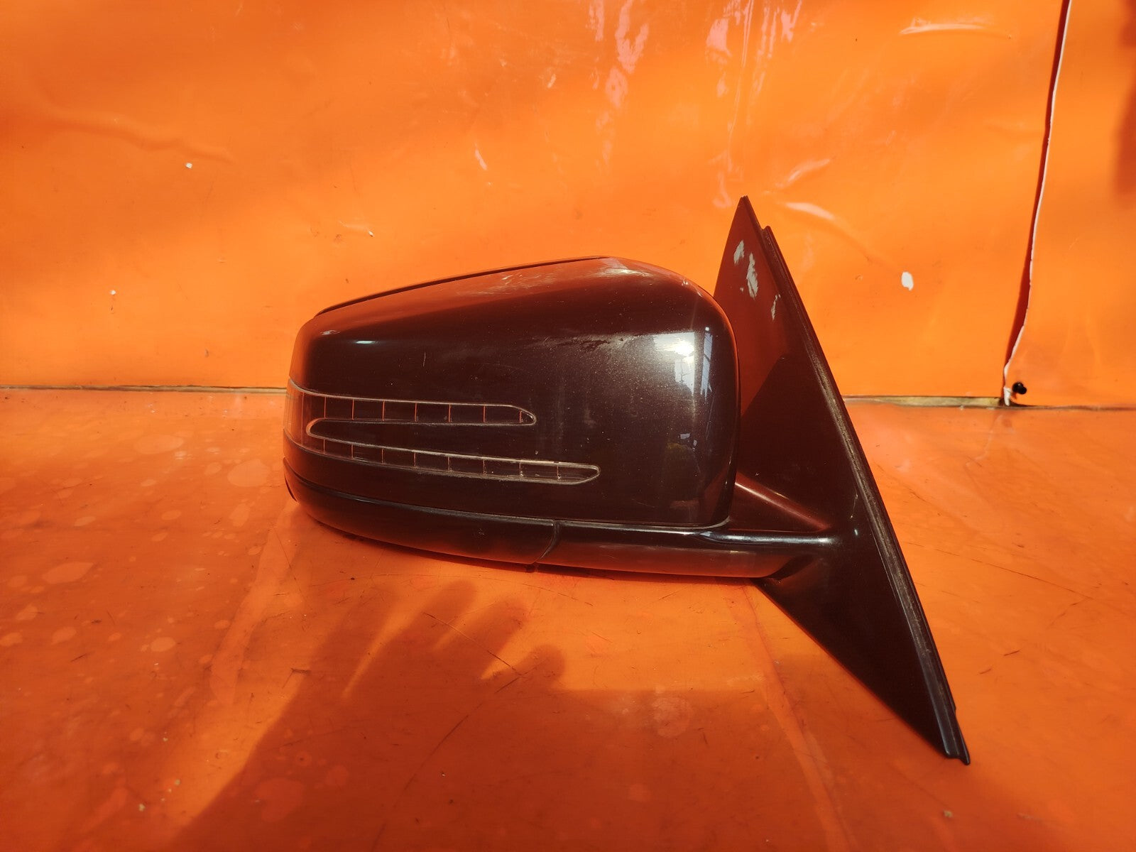 ✅2011 MERCEDES E CLASS W212 2.1D FRONT RIGHT WING MIRROR BLACK 197 + WARRANTY - Image 2