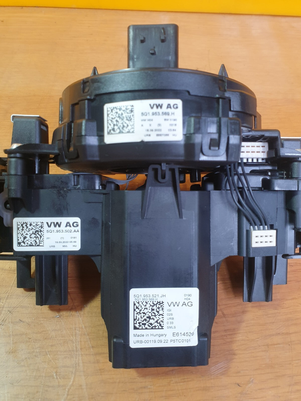 ✅VW T-ROC LIFE 1.5 PETROL 2022 COMBINATION SWITCH STALK SQUIB 5Q1953569H A192 - Image 5
