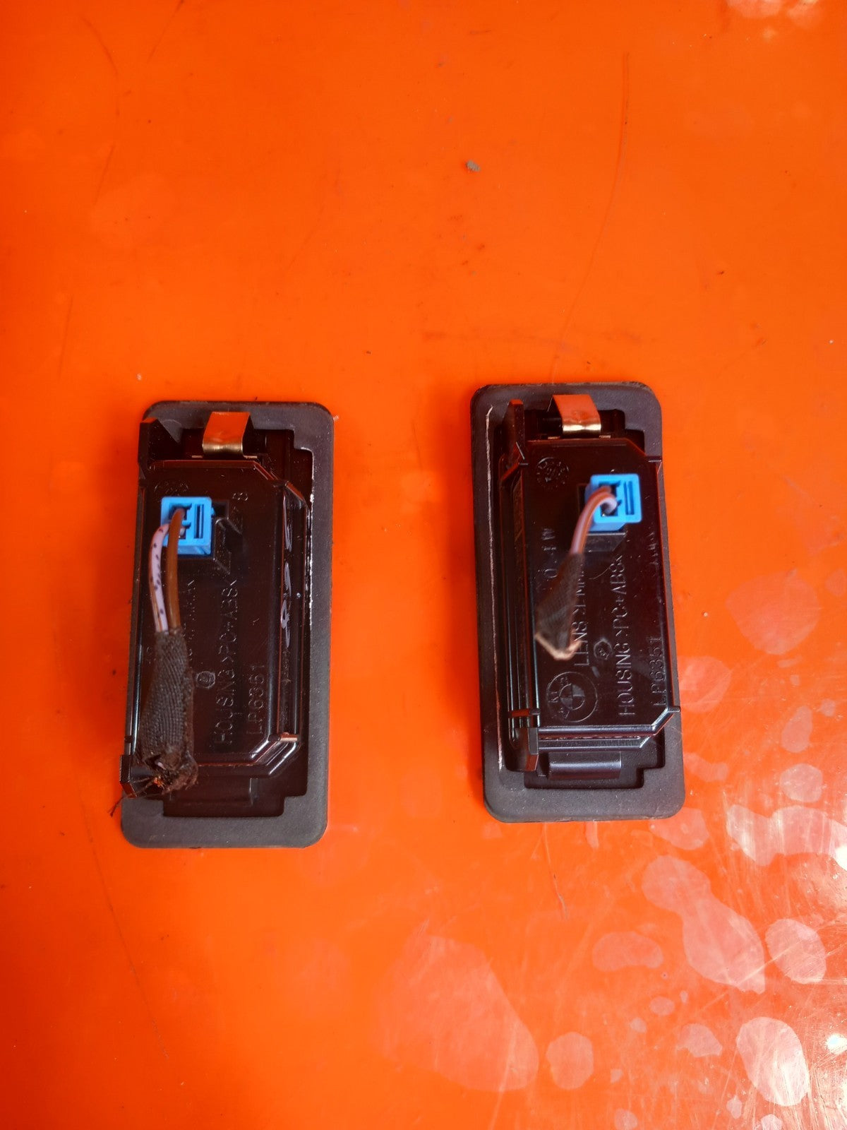 2013 BMW 3 Series F30 Xdrive M Sport Rear License Plate Number Lights 9481841 - Image 4